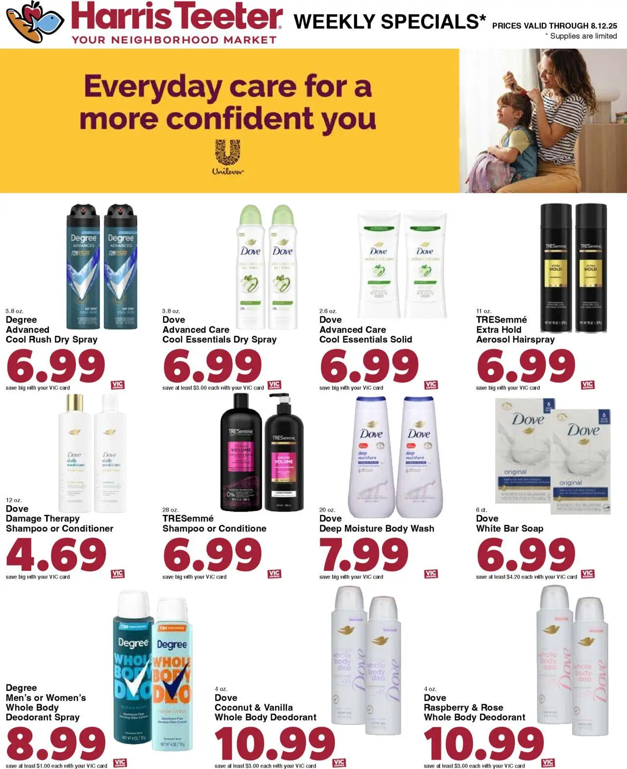 Harris Teeter Weekly Ad - valid from 06.08.2025 | Page: 17 | Products: Conditioner, Soap, Bar Soap, Body Wash