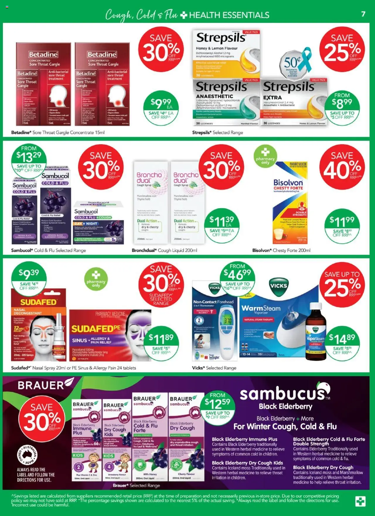 Terry White catalogue - valid from 31.07.2025 | Page: 9 | Products: Honey, Tablets, Pain relief, Zinc
