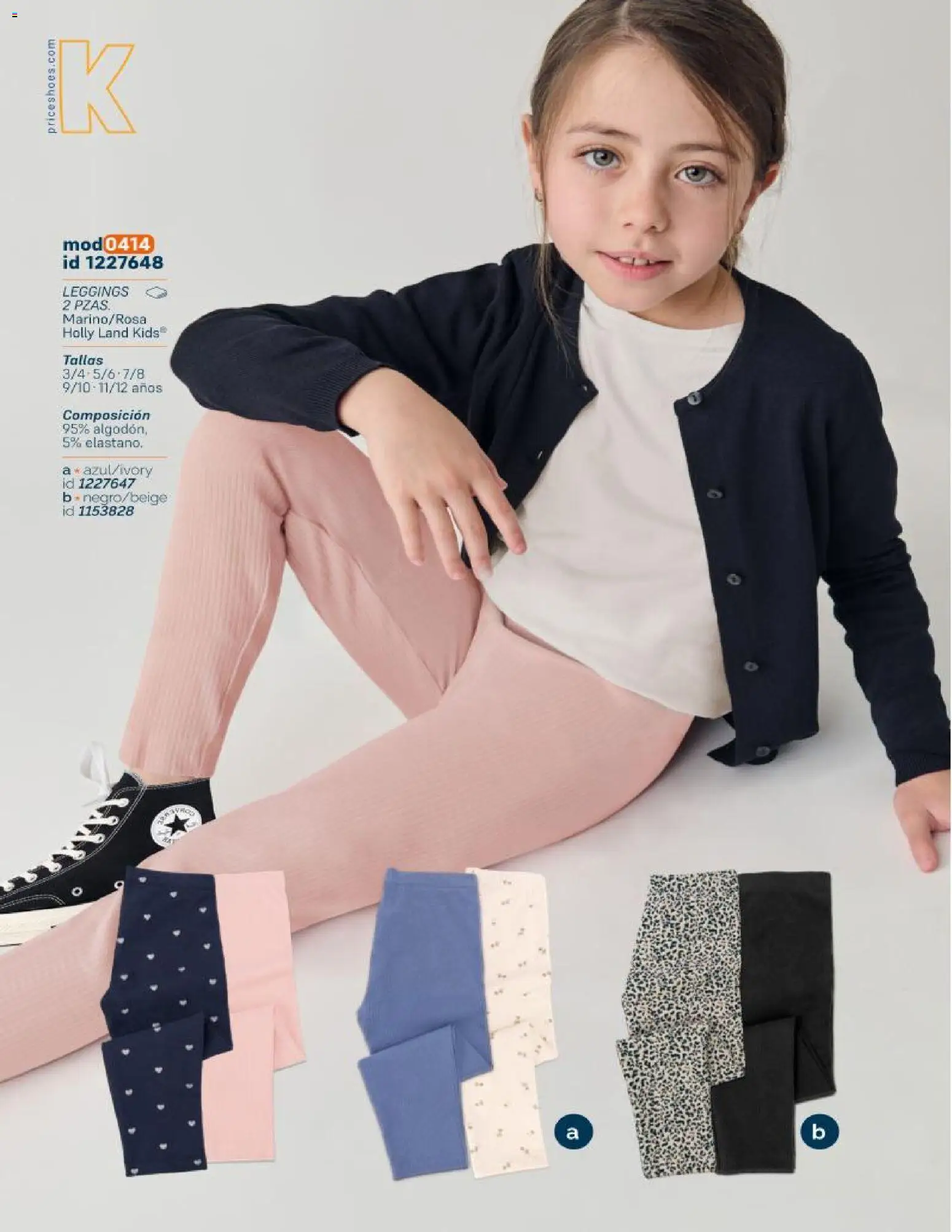 Nuevas ofertas de Price Shoes válidas en toda la República Mexicana desde el 21.10.2025. ¡Encuentra las mejores ofertas en Price Shoes catálogo KIids Oto-Inv 2025! | Página: 32 | Productos: Leggings