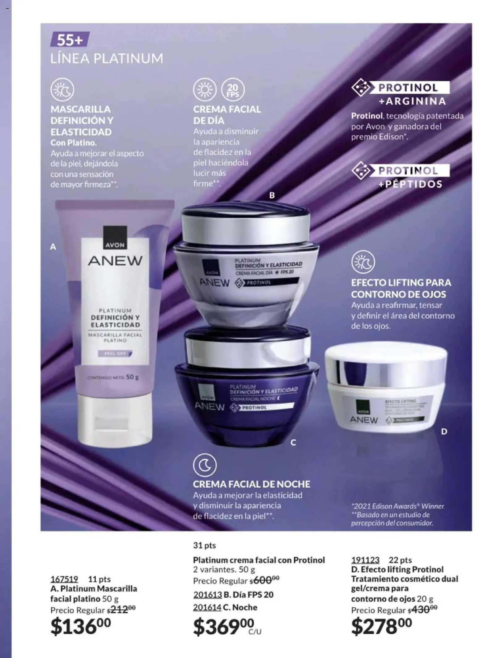 Nuevas ofertas de AVON válidas en toda la República Mexicana desde el 28.11.2025. ¡Encuentra las mejores ofertas en AVON campaña 18 2025! | Página: 149 | Productos: Contorno de ojos, Crema, Contorno, Mascarilla