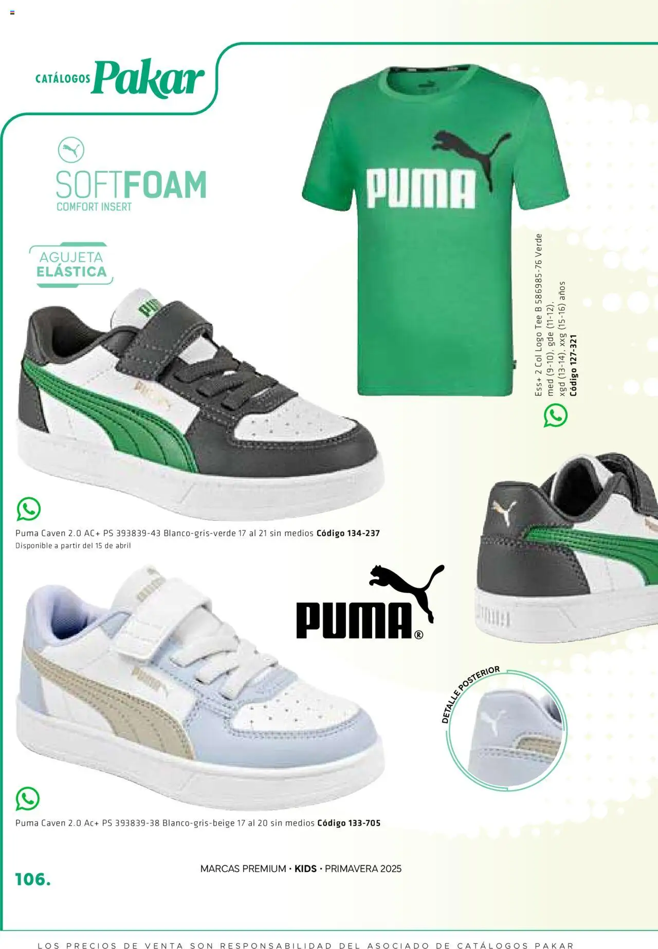 Nuevas ofertas de SC Pakar válidas en toda la República Mexicana desde el 28.02.2025. ¡Encuentra las mejores ofertas en SC Pakar catálogo Premium - Kids! | Página: 106 | Productos: Col