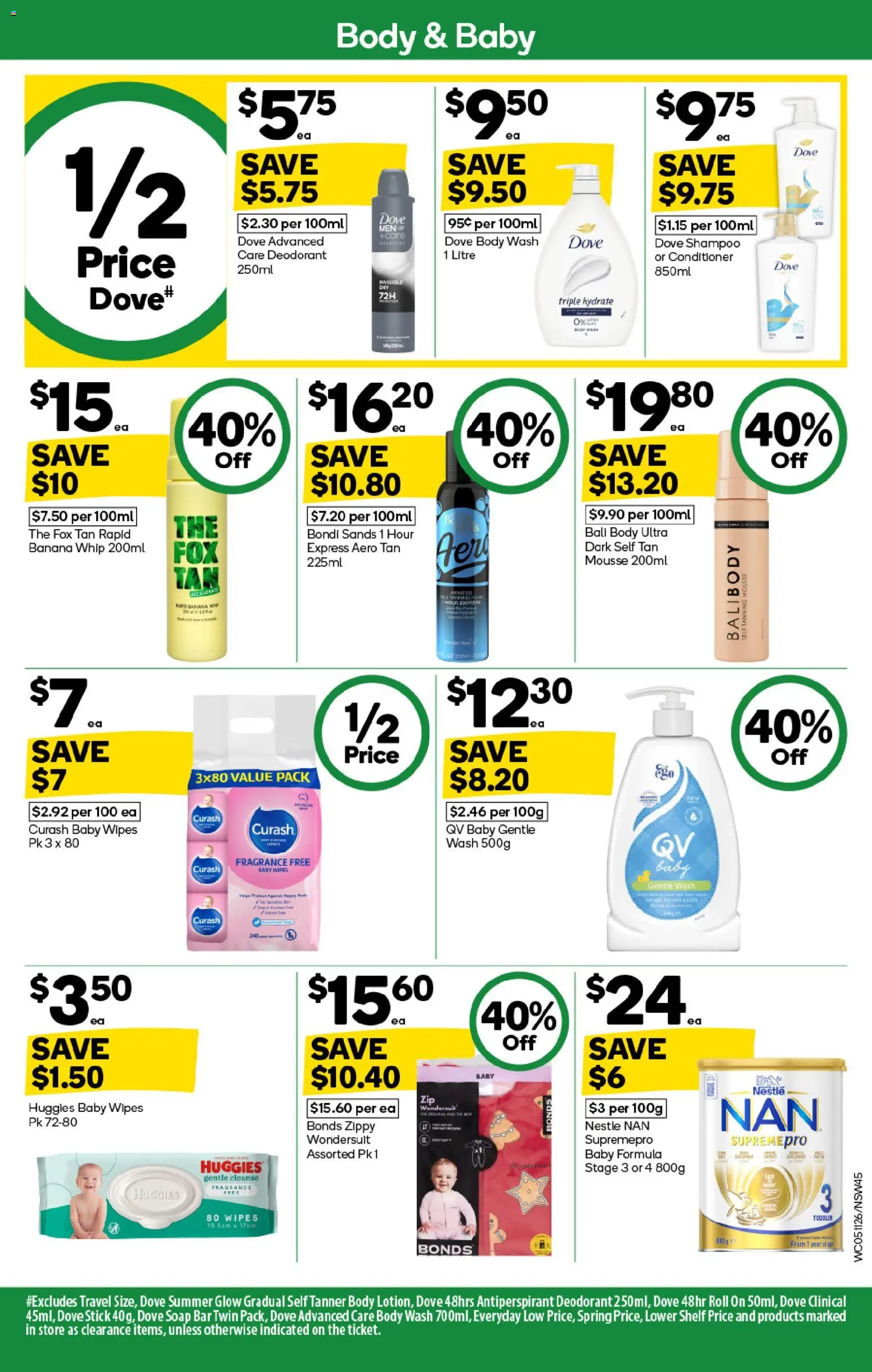 Woolworths catalogue - valid from 05.11.2025 | Page: 45 | Products: Shelf, Fragrance, Conditioner, Antiperspirant