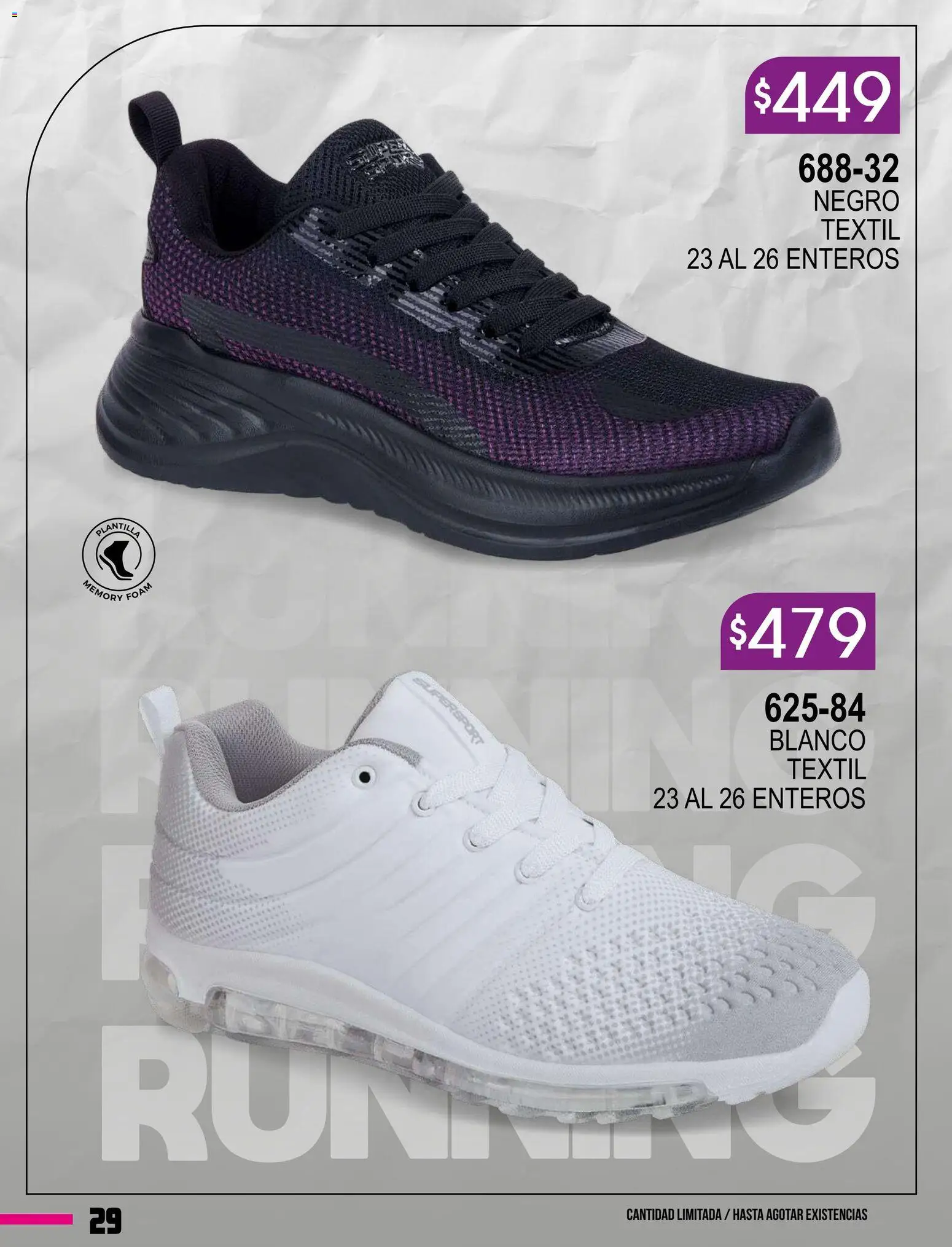 Nuevas ofertas de Cklass válidas en toda la República Mexicana desde el 08.01.2026. ¡Encuentra las mejores ofertas en Cklass catálogo Especial Supersport Dama! | Página: 30