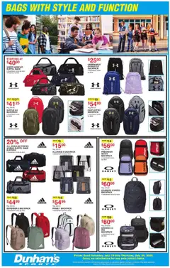 Dunham's Sports Weekly Ad - valid from 19.07.2025 | Page: 5 | Products: Backpack