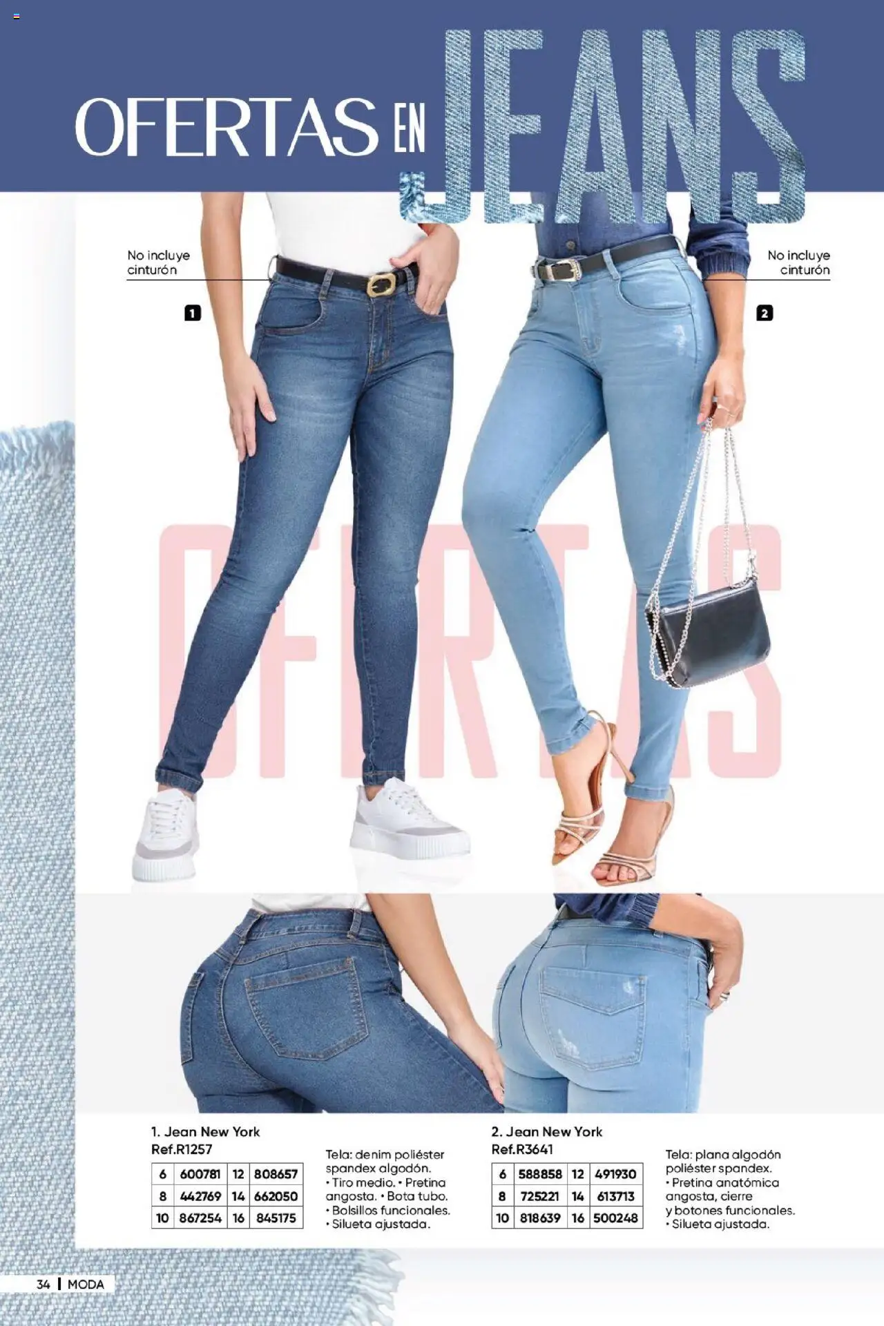 Catálogo Azzorti válido desde 17.06.2025 | Página: 36 | Productos: Cinturón, Jeans