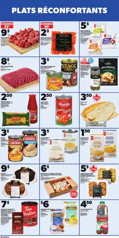 Preview of Provigo weekly flyer / circulaire from shop Provigo valid from 30.10.2025 | Page: 10 | Products: Beef, Cream, Potatoes, Cheese