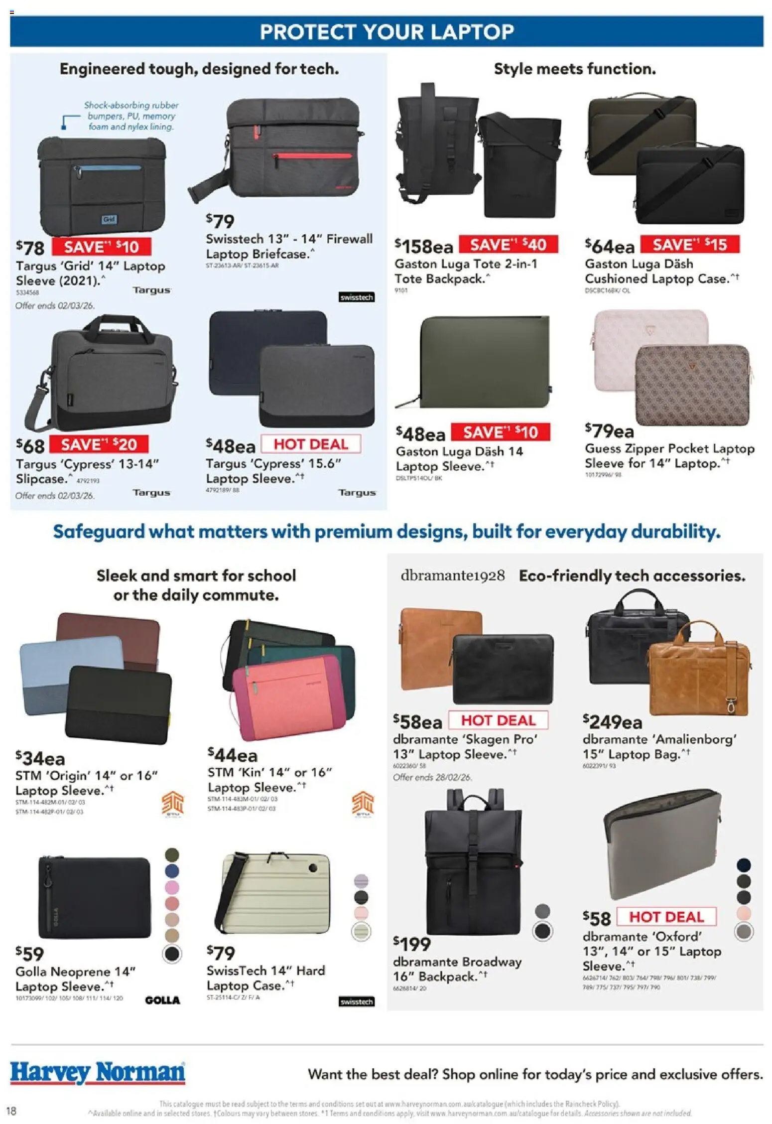 Harvey Norman catalogue - valid from 19.02.2026 | Page: 18 | Products: Accessories, Laptop