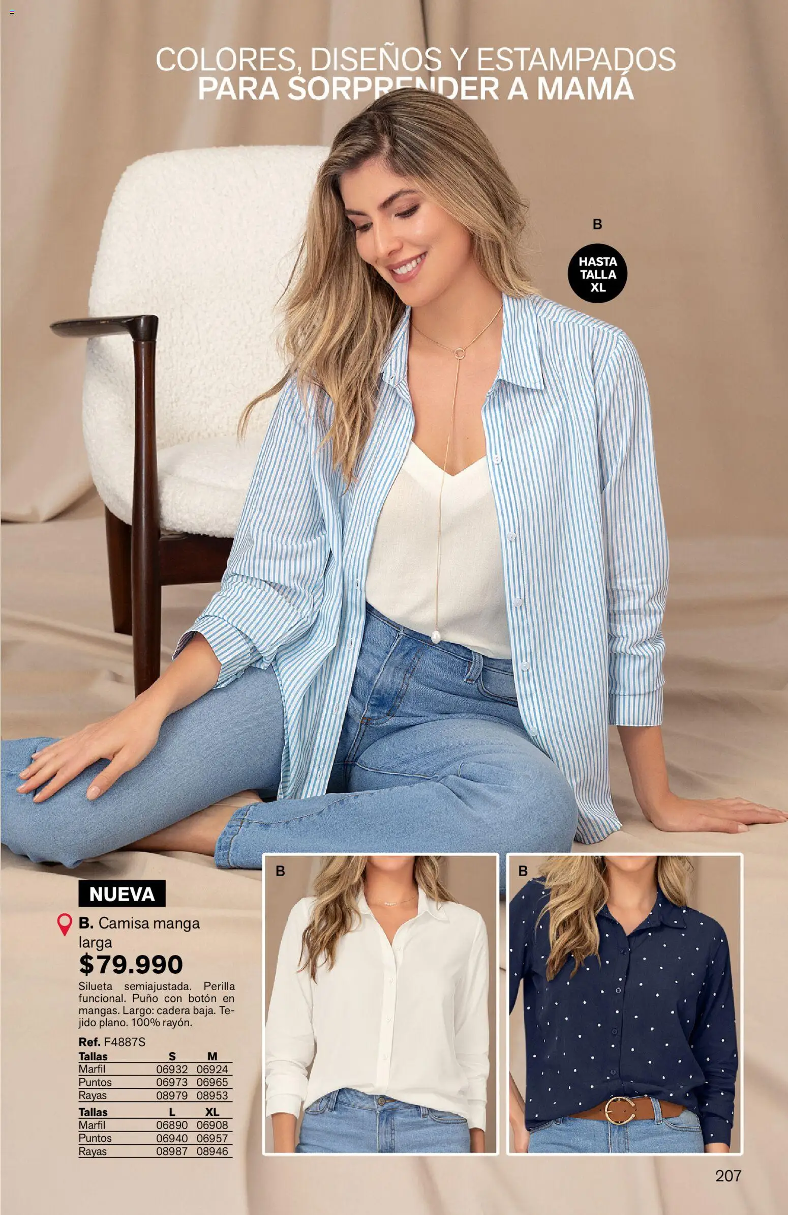 Leonisa revista - valida desde el 03.04.2026 | Página: 207 | Productos: Té, Camisa