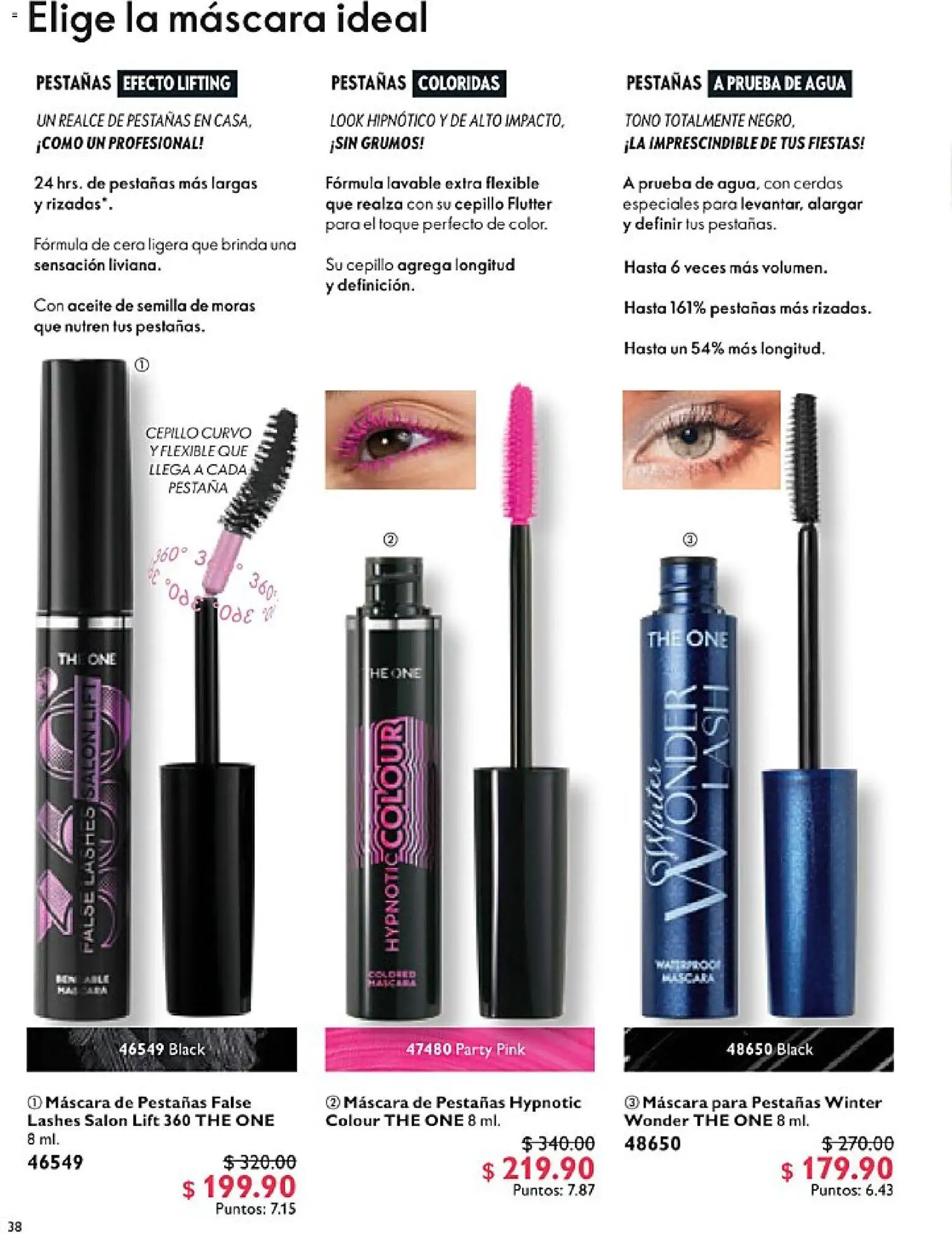 Nuevas ofertas de Oriflame válidas en toda la República Mexicana desde el 14.02.2026. ¡Encuentra las mejores ofertas en Oriflame campaña 3 2026! | Página: 38 | Productos: Cepillo, Máscara, Cera, Flexible