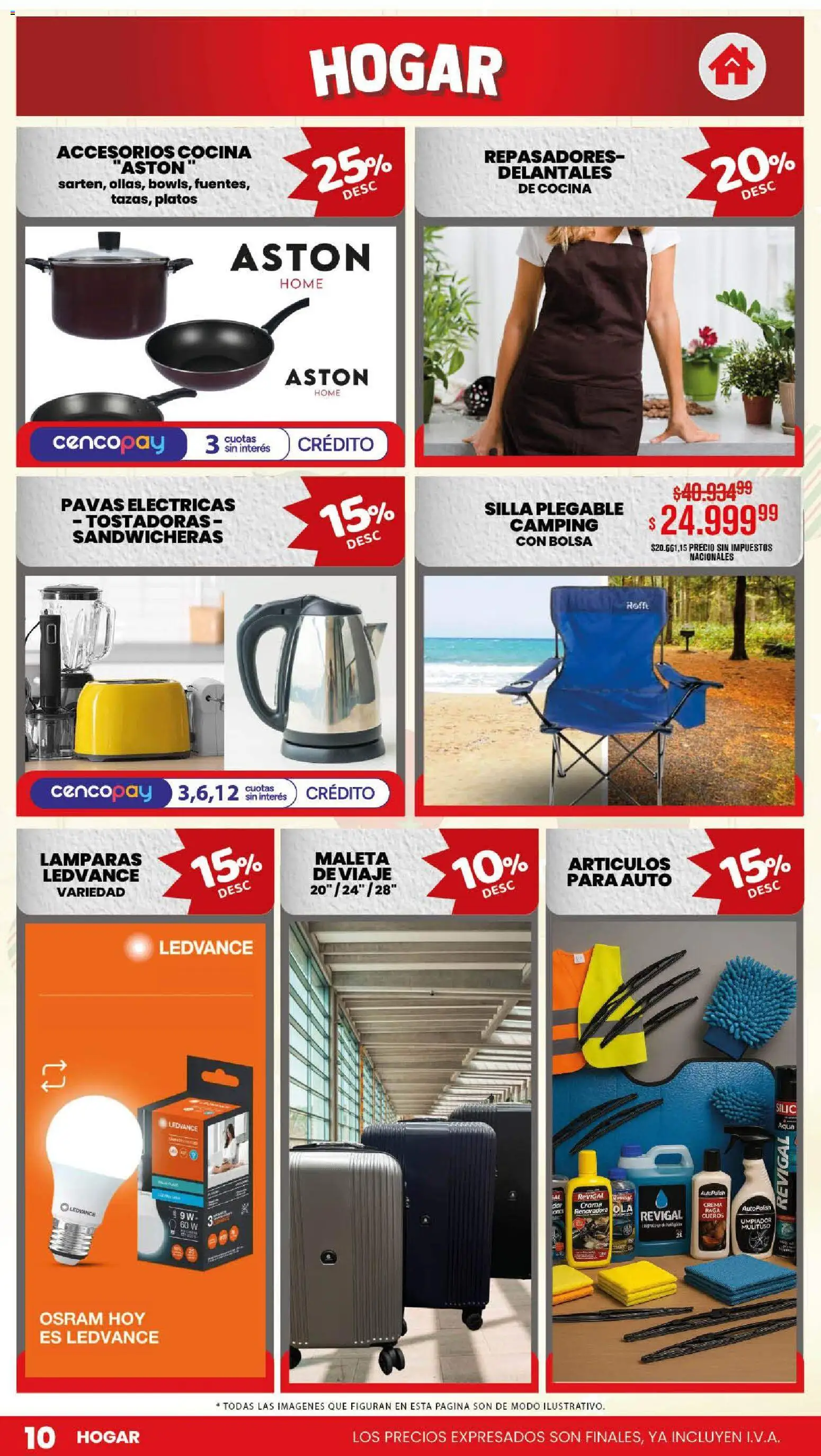 Makro ofertas │ válido desde el 01.12.2025 | Página: 10 | Productos: Cocina, Silla, Maleta, Crema