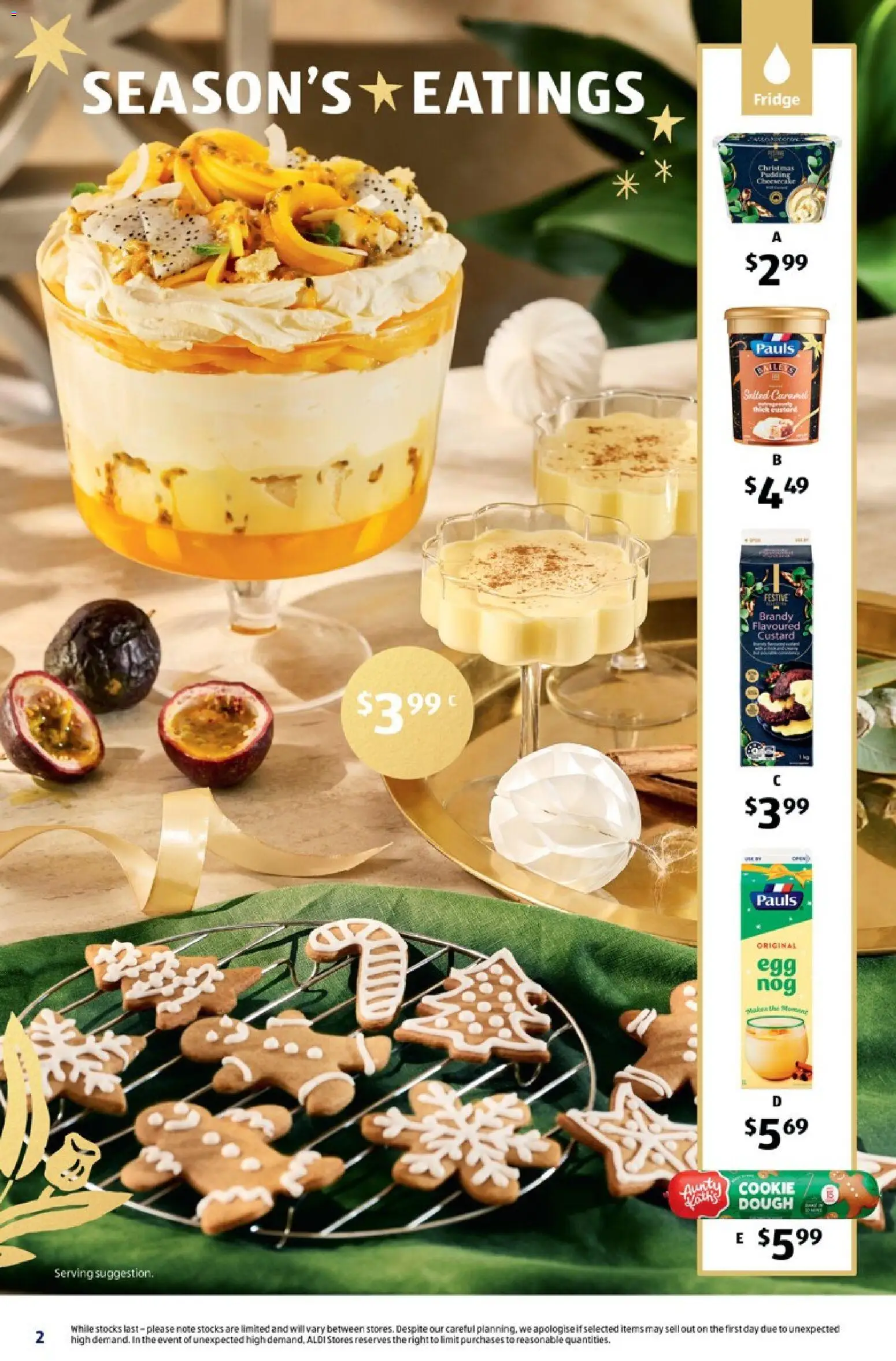 Aldi catalogue - valid from 19.11.2025 | Page: 2 | Products: Pudding, Fridge