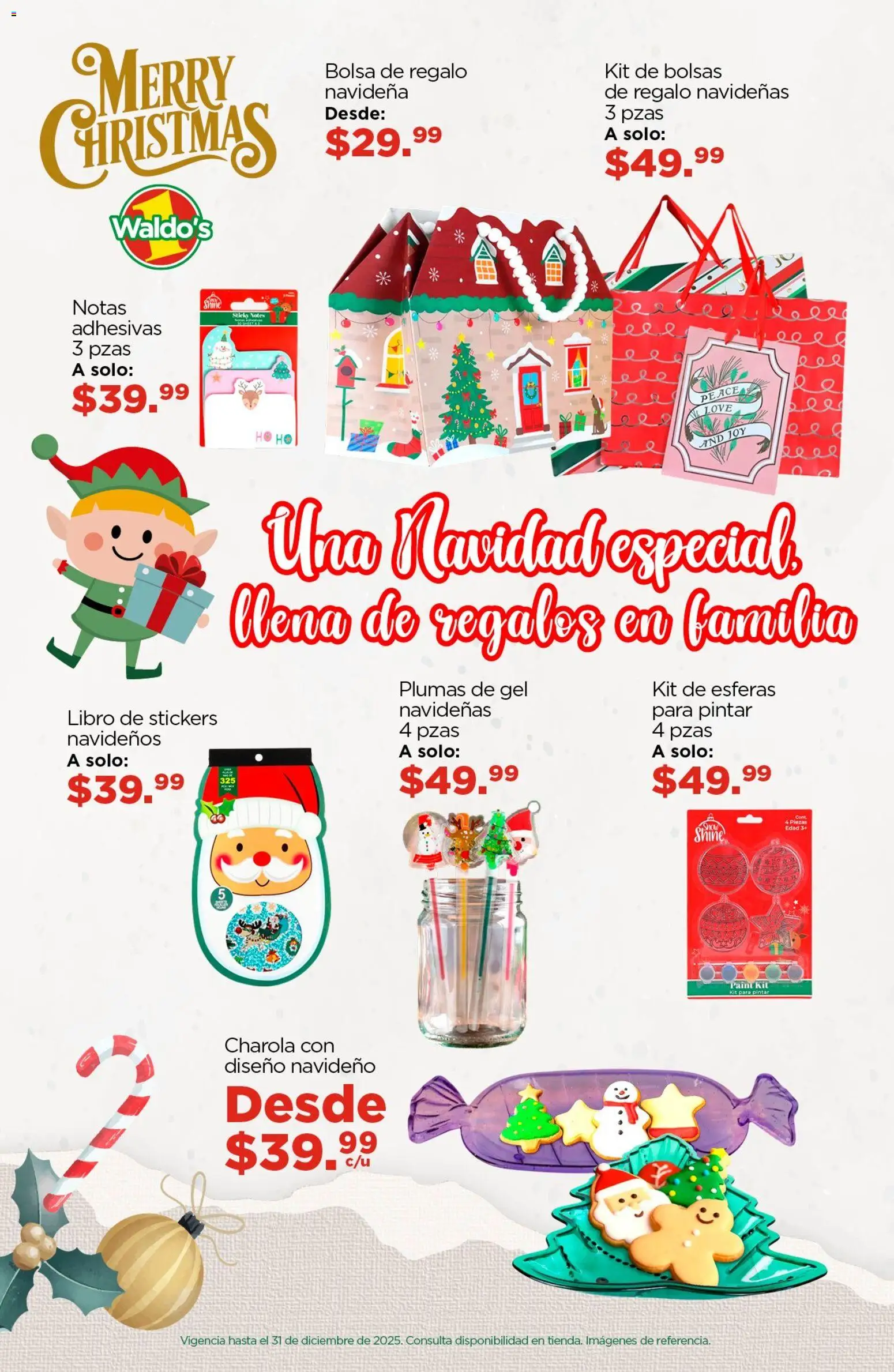 Nuevas ofertas de Waldo's válidas en toda la República Mexicana desde el 07.12.2025. ¡Encuentra las mejores ofertas en Waldo's catálogo! | Página: 7 | Productos: Bolsa
