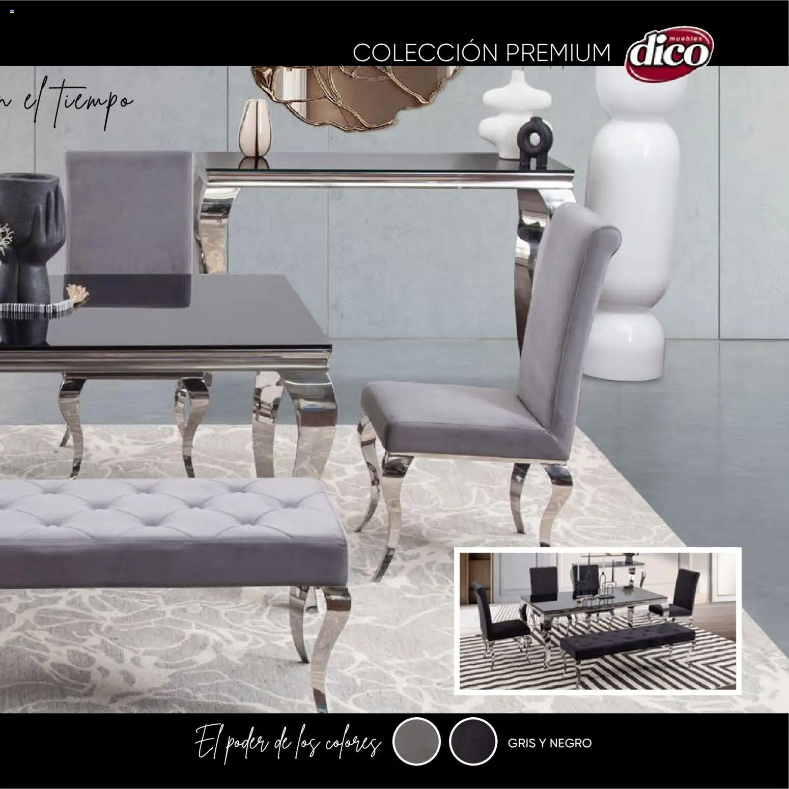 Nuevas ofertas de Muebles Dico válidas en toda la República Mexicana desde el 22.10.2025. ¡Encuentra las mejores ofertas en Muebles Dico catálogo Colección Premium! | Página: 49