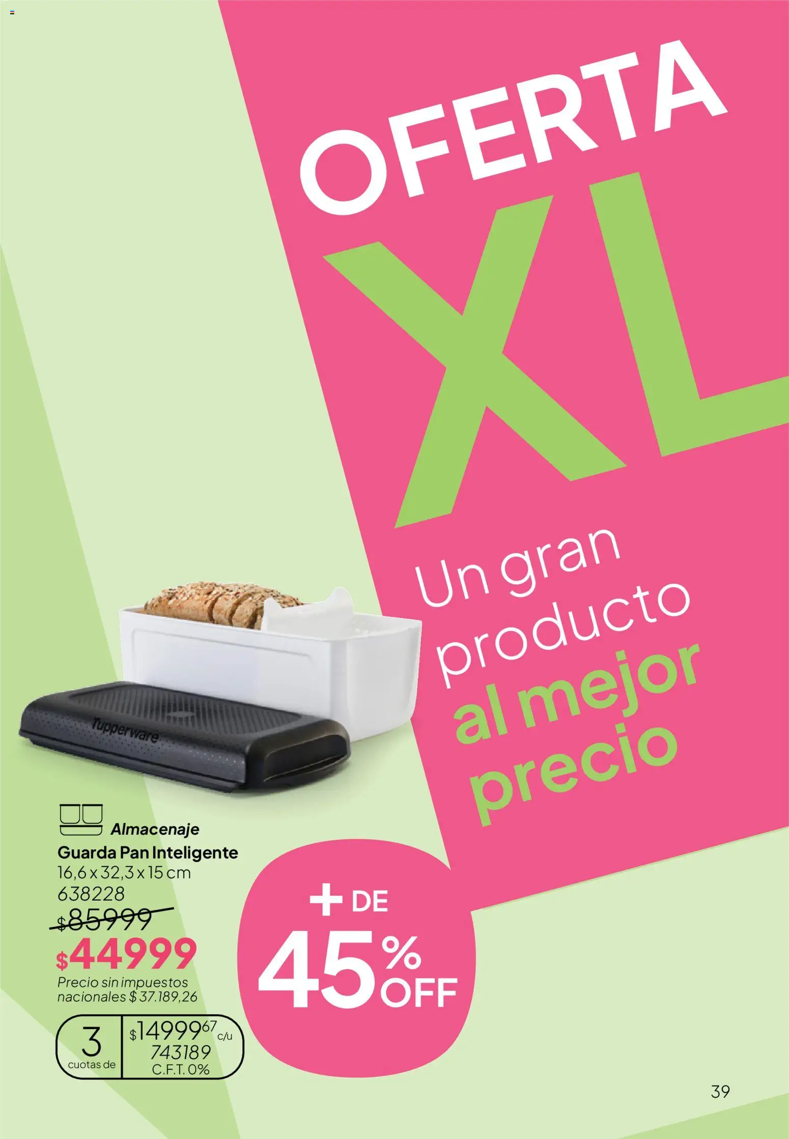 Tupperware Folleto │ válido desde el 28.04.2026 | Página: 40 | Productos: Pan