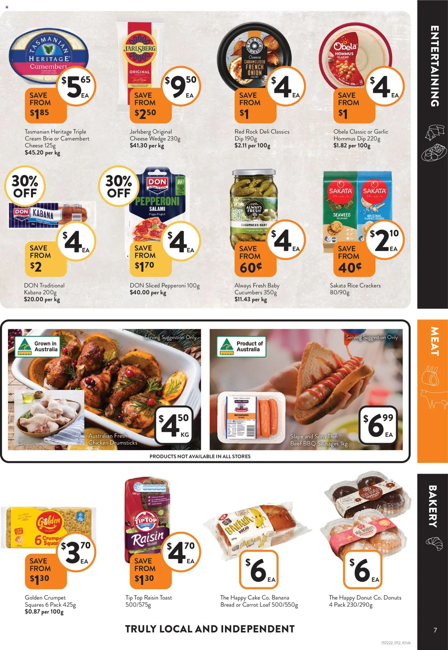 Foodworks catalogue - valid from 17.12.2025 | Page: 7 | Products: Bread, Chocolate, Salami, Beef