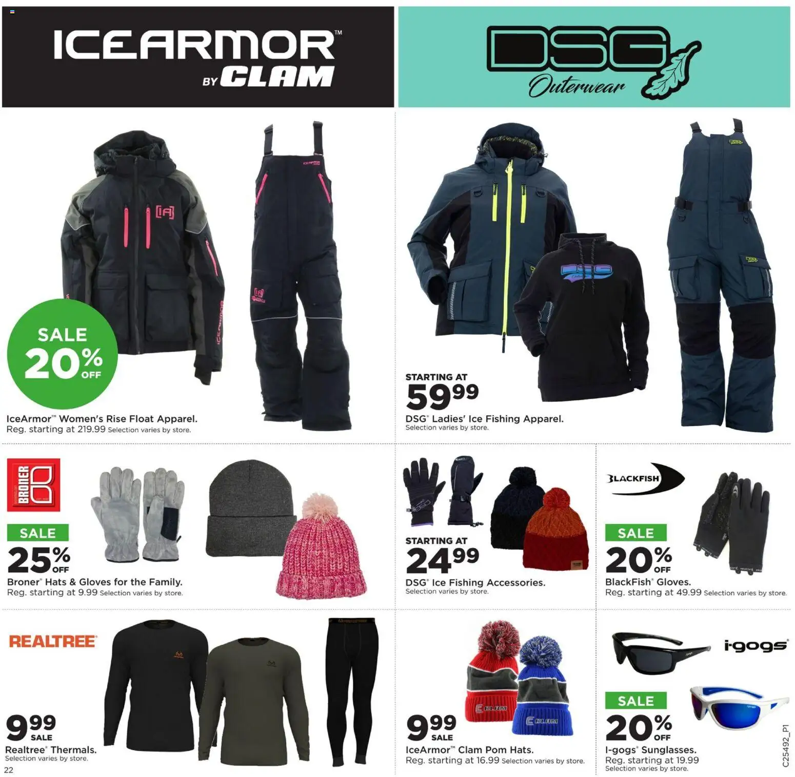 Mills Fleet Farm Ice Fishing - valid from 04.12.2025 | Page: 22 | Products: Gloves
