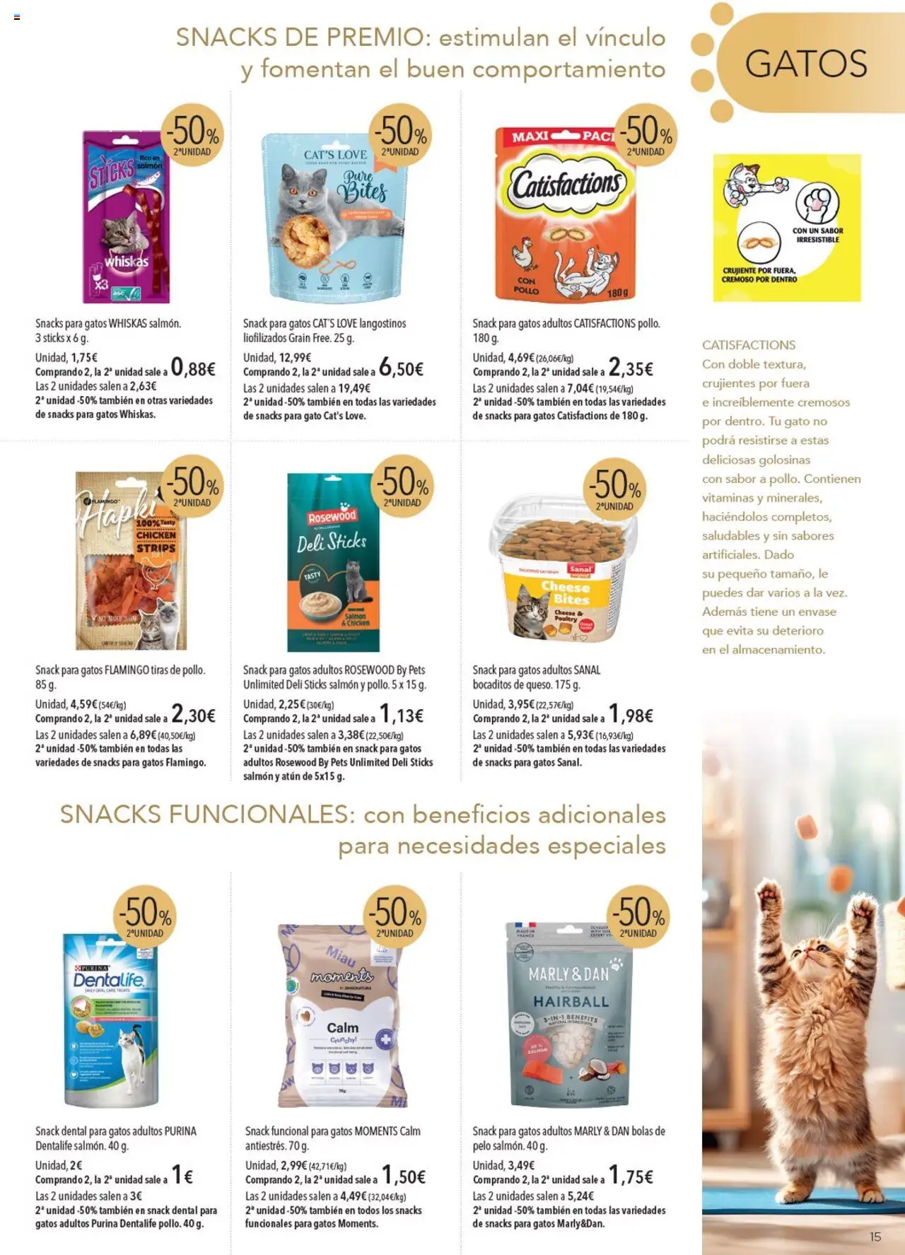 Nuevas ofertas de El Corte Inglés válidas en toda la República Mexicana desde el 01.08.2025. ¡Encuentra las mejores ofertas en El Corte Inglés - Catálogo Mascotas Agosto! | Página: 15 | Productos: Pollo, Atún, Vitaminas