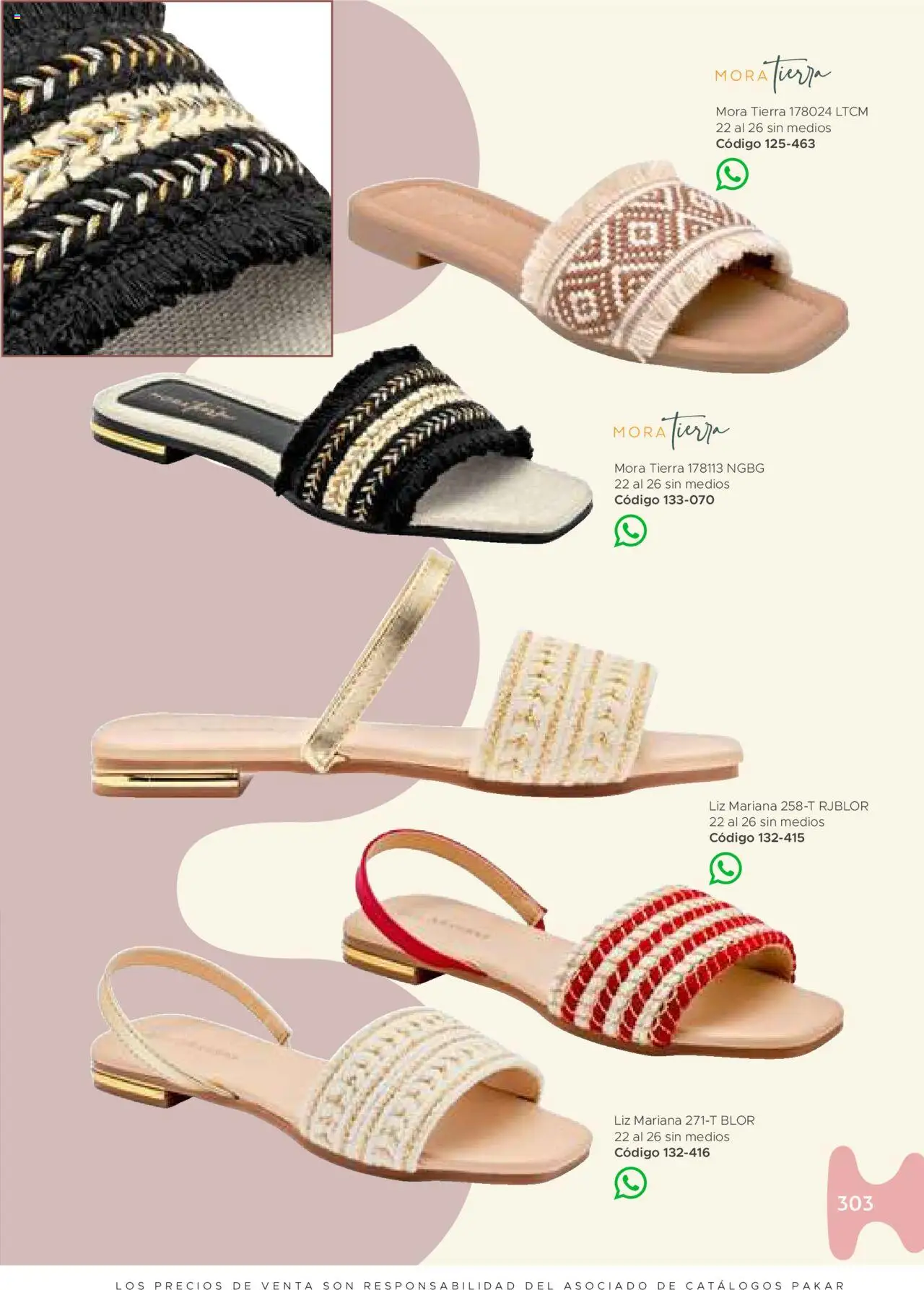 Nuevas ofertas de SC Pakar válidas en toda la República Mexicana desde el 24.07.2025. ¡Encuentra las mejores ofertas en SC Pakar Catálogo Mujer otoño / invierno! | Página: 303