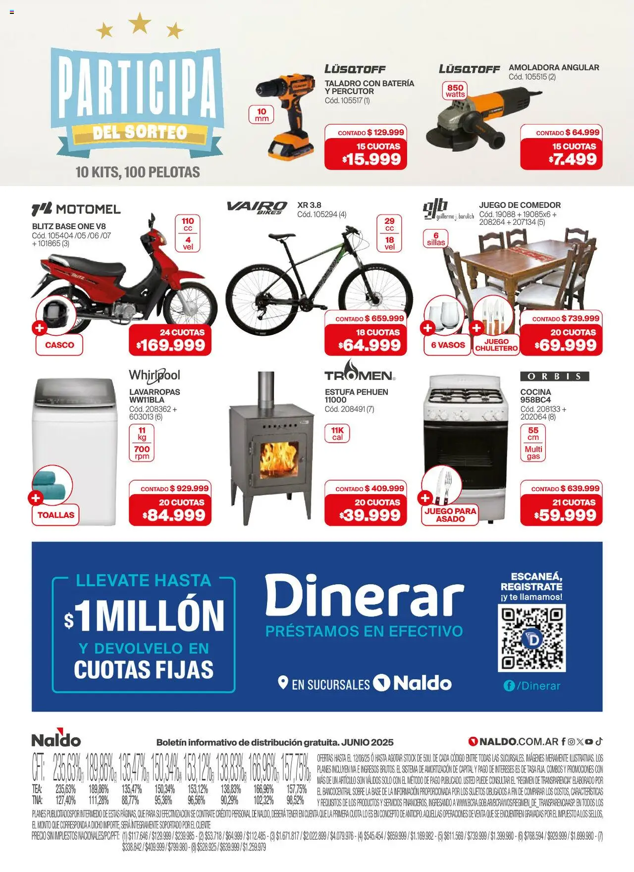 Naldo catálogo │ válido desde el 02.06.2025 | Página: 16 | Productos: Toallas, Sobre, Batería, Vasos