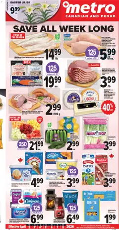 Preview of Metro weekly flyer - Alma from shop Metro valid from 02.04.2026 | Page: 2