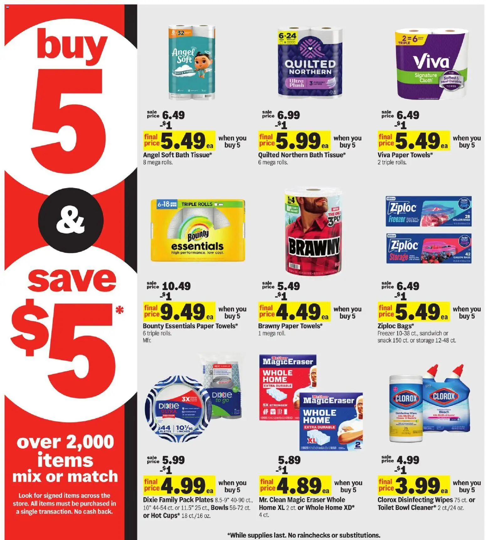 Meijer Weekly Ad - valid from 28.01.2026 | Page: 14 | Products: Eraser, Bath, Freezer