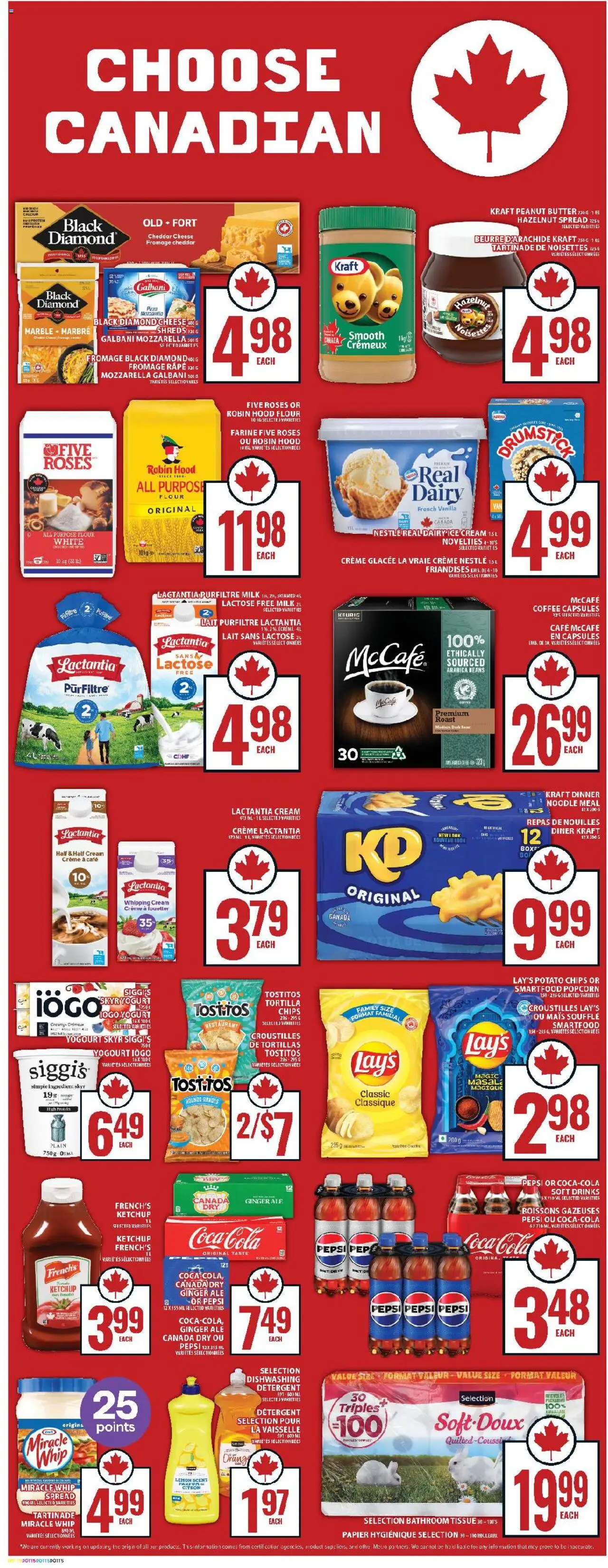 Food Basics flyer valid from 28.08.2025 | Page: 12 | Products: Ice cream, Butter, Cheese, Coffee