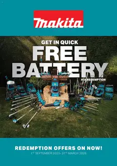 The Tool Shed catalogue preview  - valid from 01.09.2025