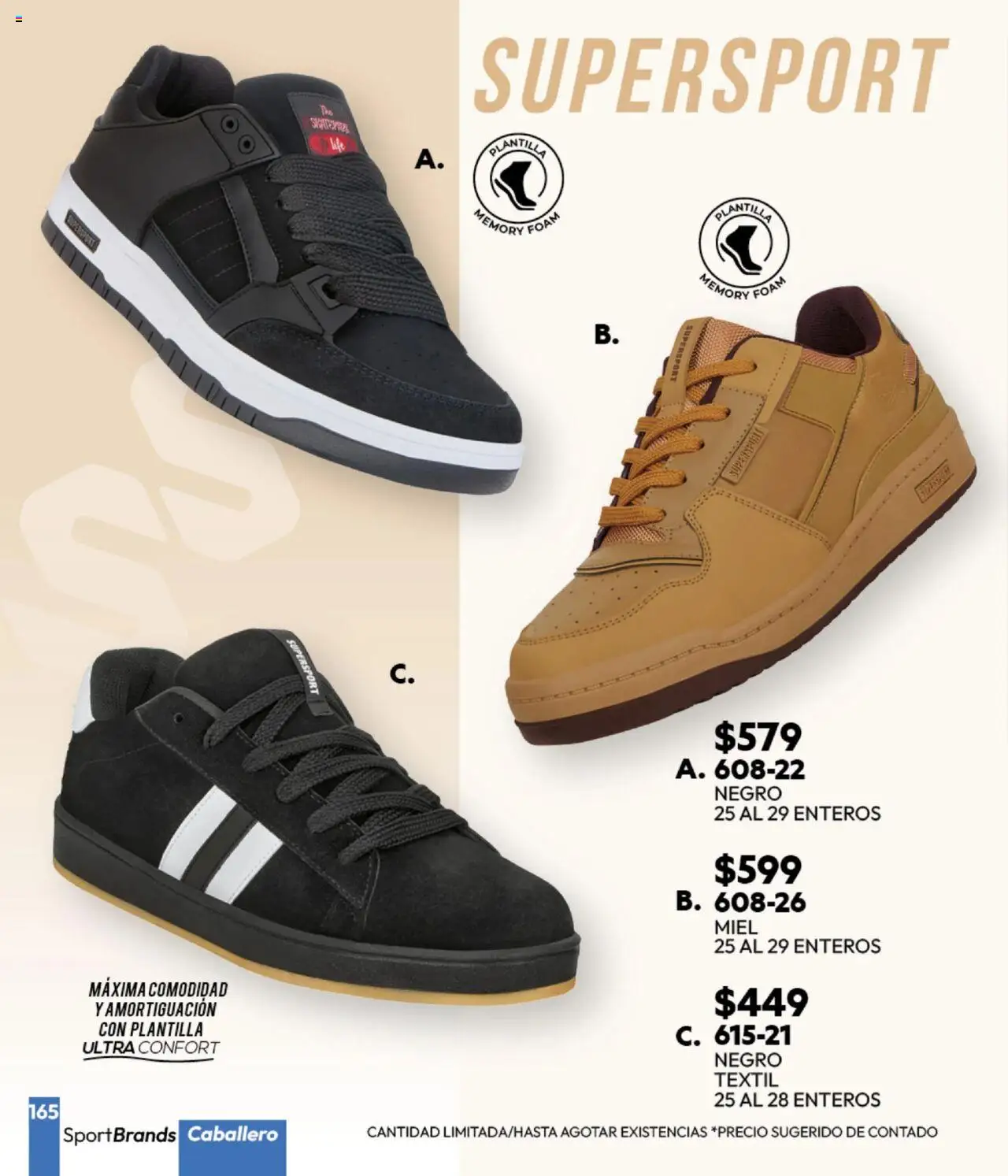 Nuevas ofertas de Cklass válidas en toda la República Mexicana desde el 16.09.2025. ¡Encuentra las mejores ofertas en Cklass - Catálogo Invierno Sportbrands! | Página: 166