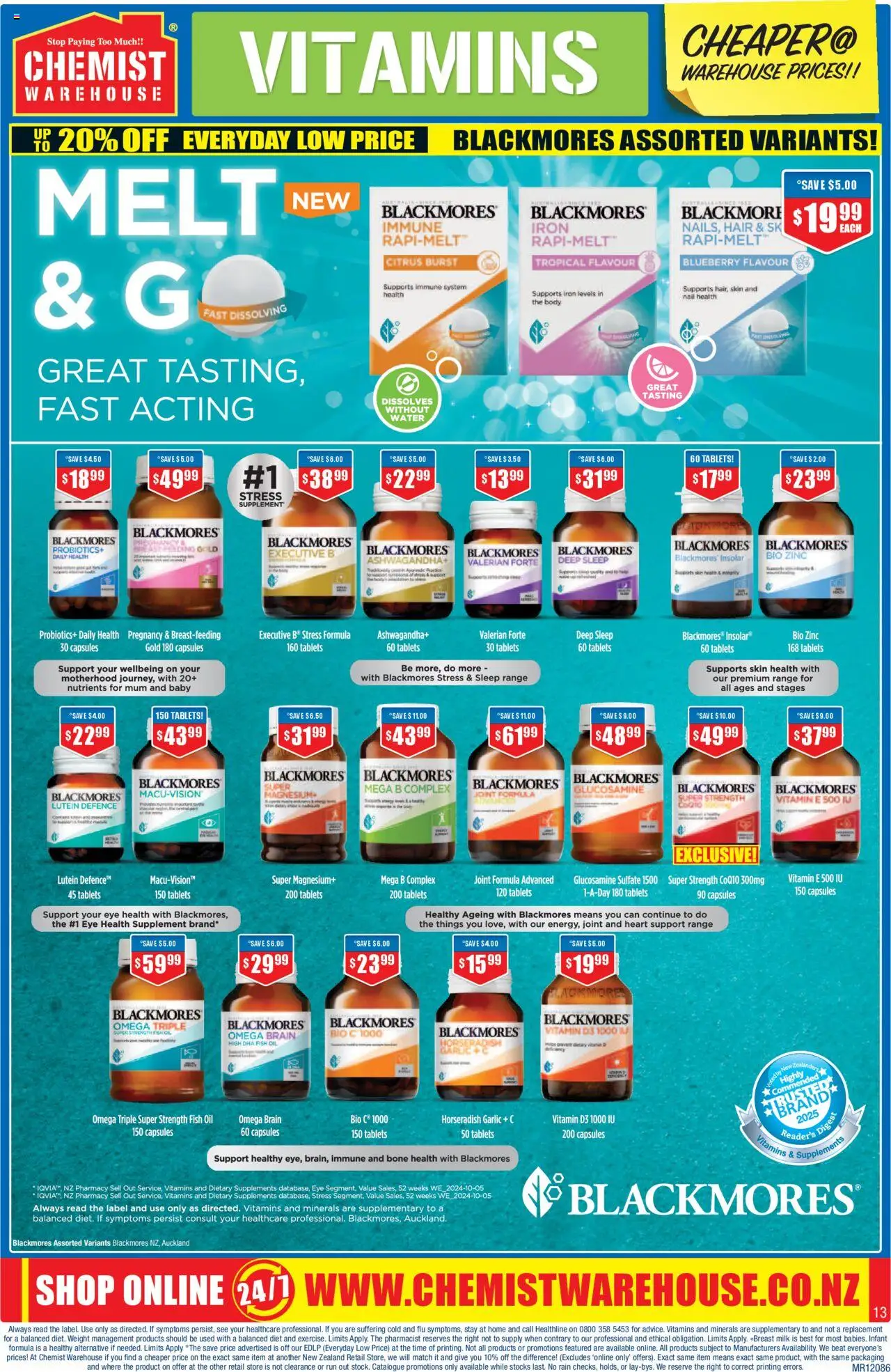 Chemist Warehouse catalogue from 14.08.2025 | Page: 13