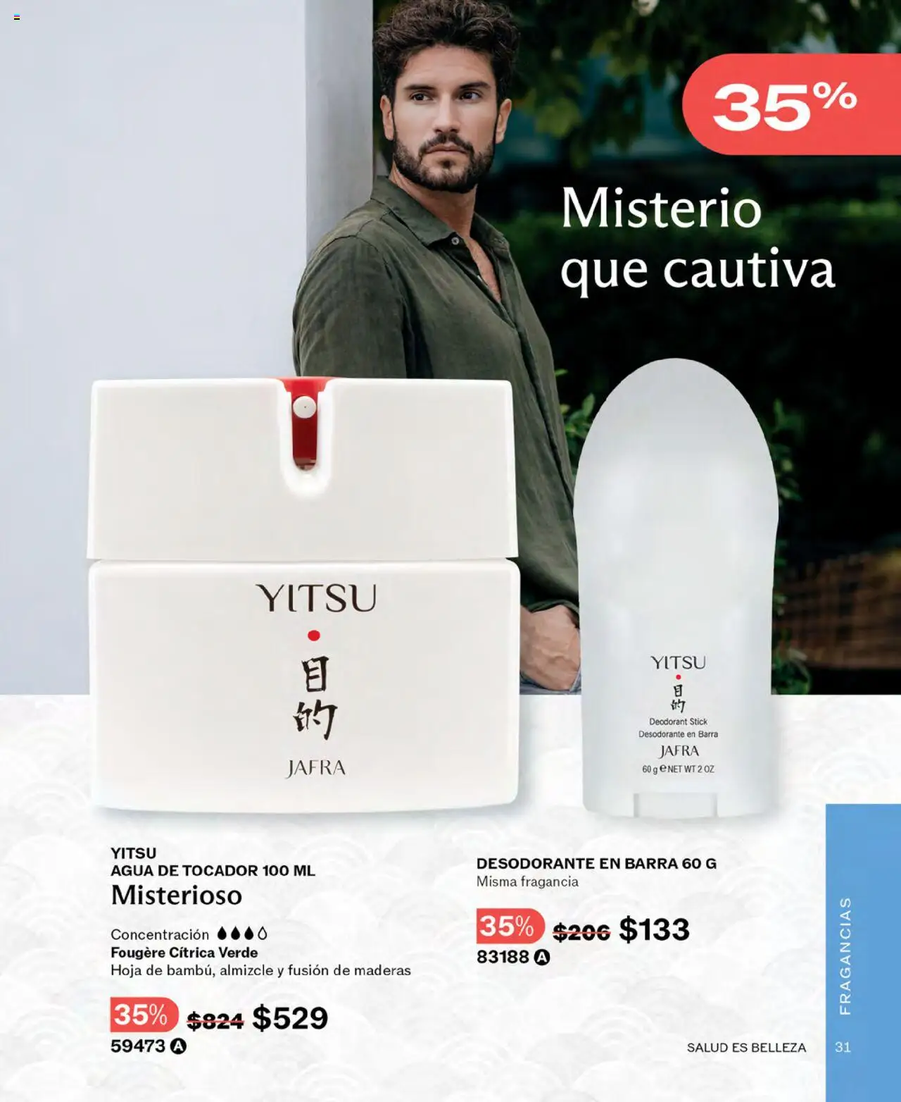 Nuevas ofertas de JAFRA válidas en toda la República Mexicana desde el 01.07.2025. ¡Encuentra las mejores ofertas en JAFRA catálogo! | Página: 31