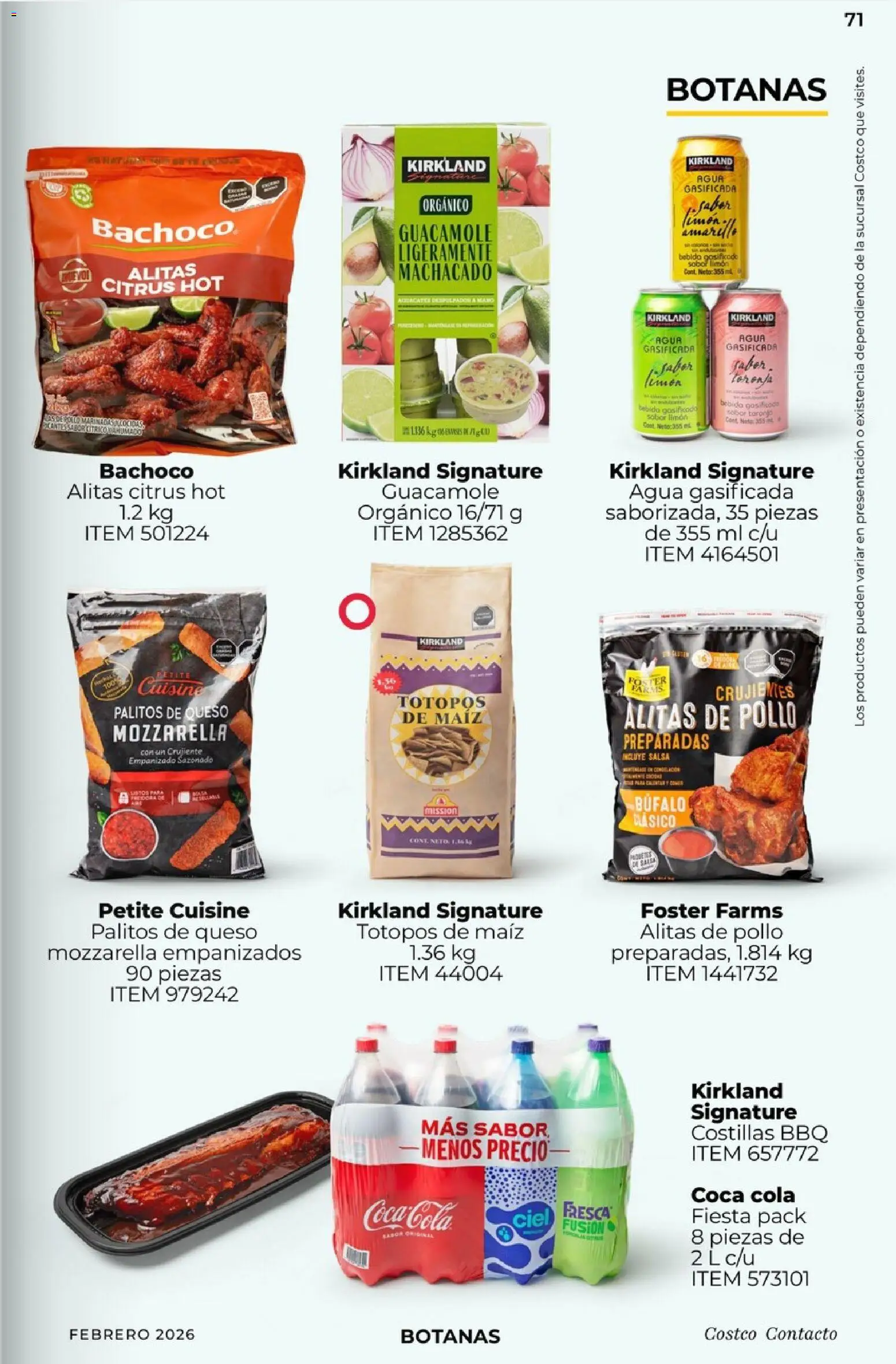 Nuevas ofertas de Costco válidas en toda la República Mexicana desde el 01.02.2026. ¡Encuentra las mejores ofertas en Costco Revista Febrero ! | Página: 71