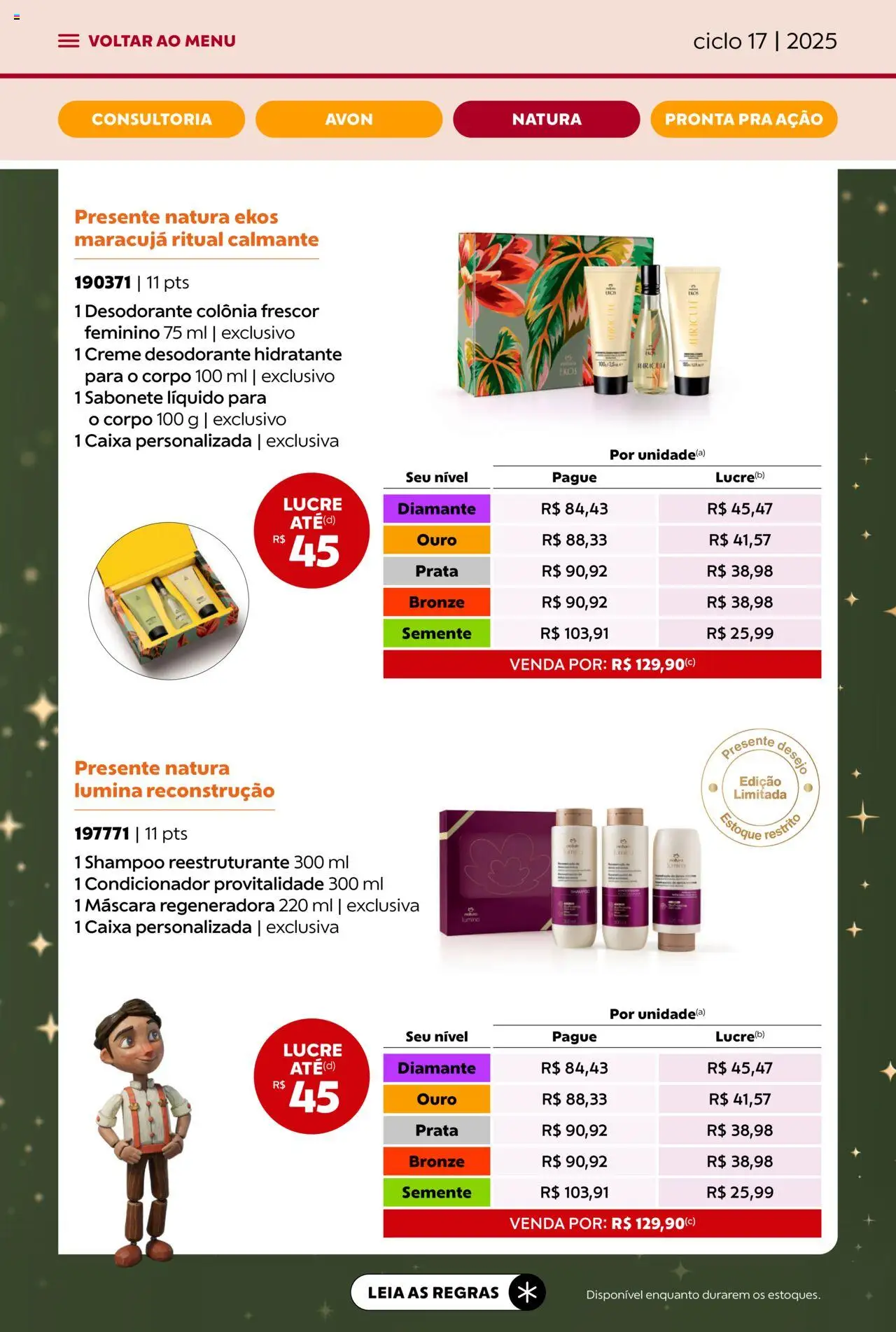 Avon Folheto - válido de 07.10.2025 | Página: 49 | Produtos: Shampoo, Maracujá, Creme, Sabonete