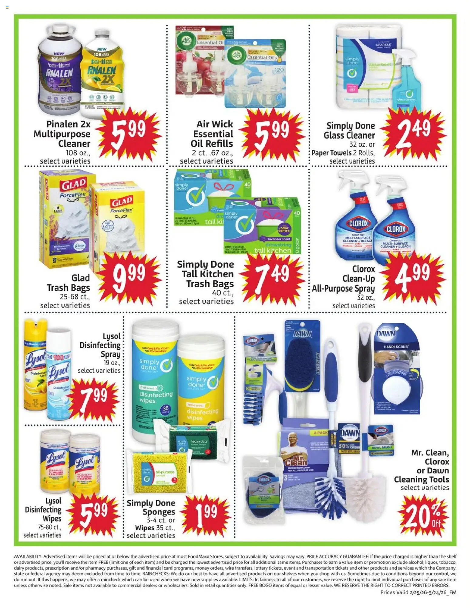 FoodMaxx Weekly Ad - NV - valid from 25.02.2026 | Page: 2 | Products: Shelf, Wire, Brush, Oil