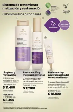 Vista previa Natura Catálogo Ciclo 4/2026 válido desde el 01.04.2026 | Página: 267 | Productos: Shampoo, Ampolla