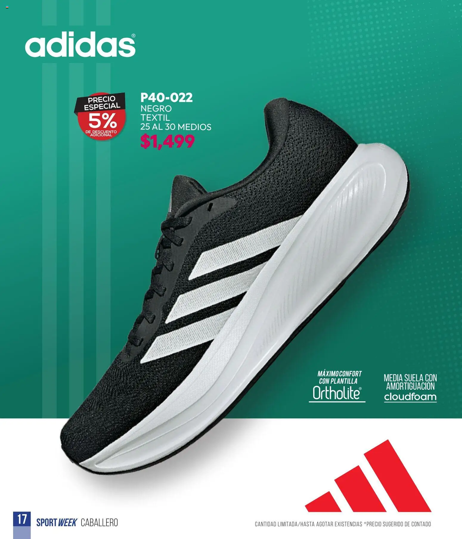 Nuevas ofertas de Cklass válidas en toda la República Mexicana desde el 28.04.2026. ¡Encuentra las mejores ofertas en Cklass catálogo Sportweek! | Página: 132