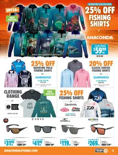 Preview of Anaconda Catalogue - valid from 07.10.2025 | Page: 13 | Products: Sunglasses