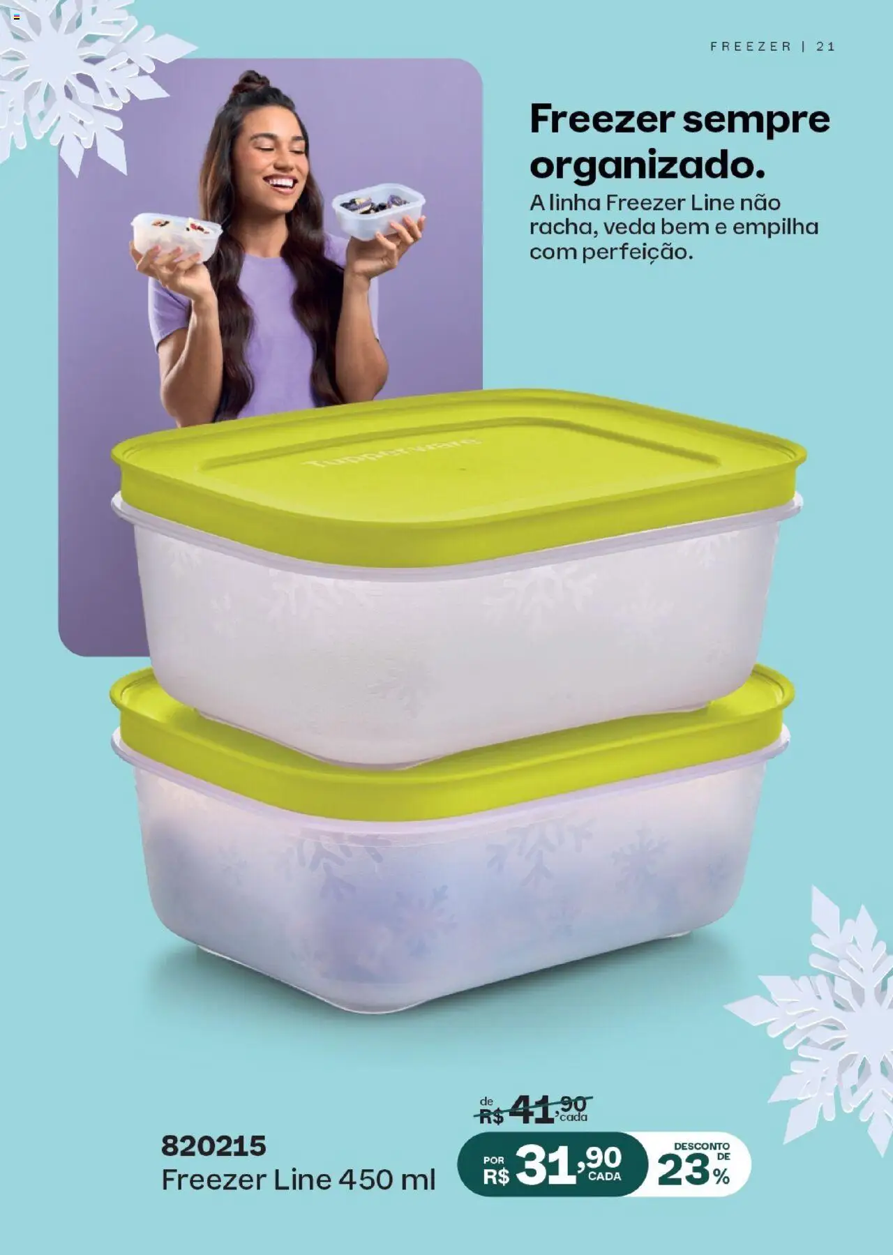 Tupperware Folheto - válido de 01.08.2025 | Página: 21 | Produtos: Freezer