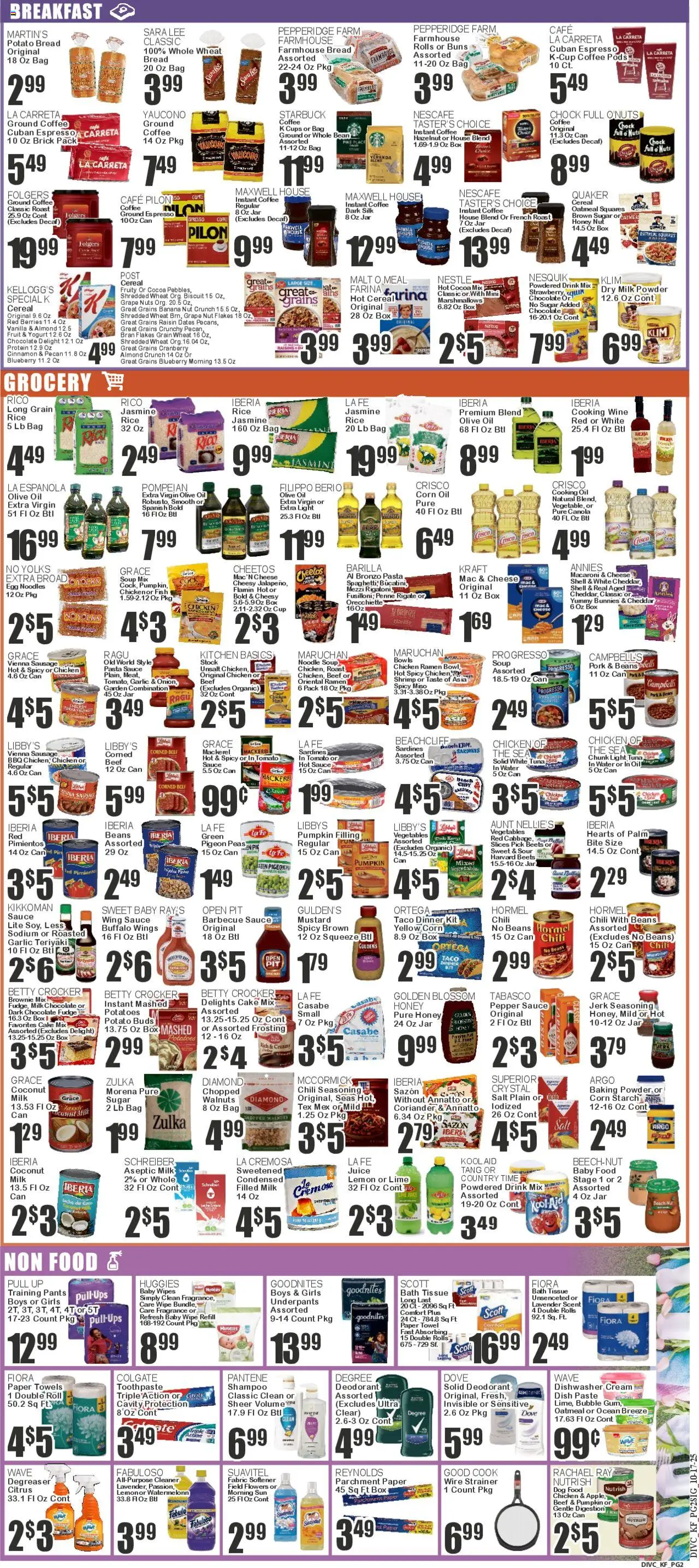 Key Food Weekly Ad - valid from 18.10.2025 | Page: 2 | Products: Toothpaste, Rice, Nuts, Pepper