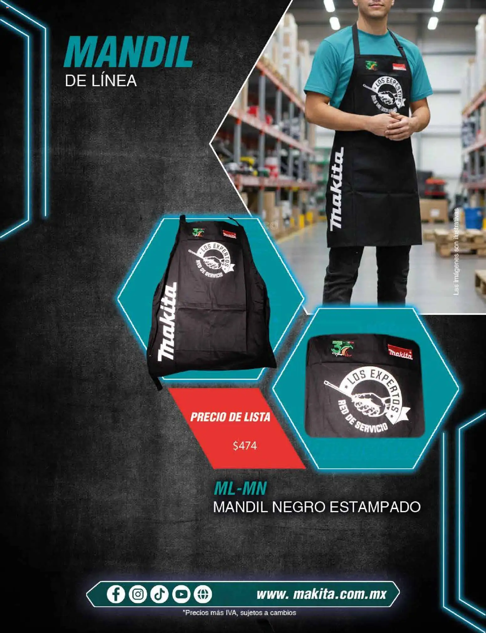 Nuevas ofertas de Makita válidas en toda la República Mexicana desde el 18.02.2026. ¡Encuentra las mejores ofertas en Makita catálogo Publicidad! | Página: 25