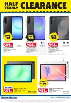 Preview of Harvey Norman Computers & Tech Clearance Digital Catalogue - valid from 03.01.2026 | Page: 16 | Products: Battery, Accessories, Camera, Screen