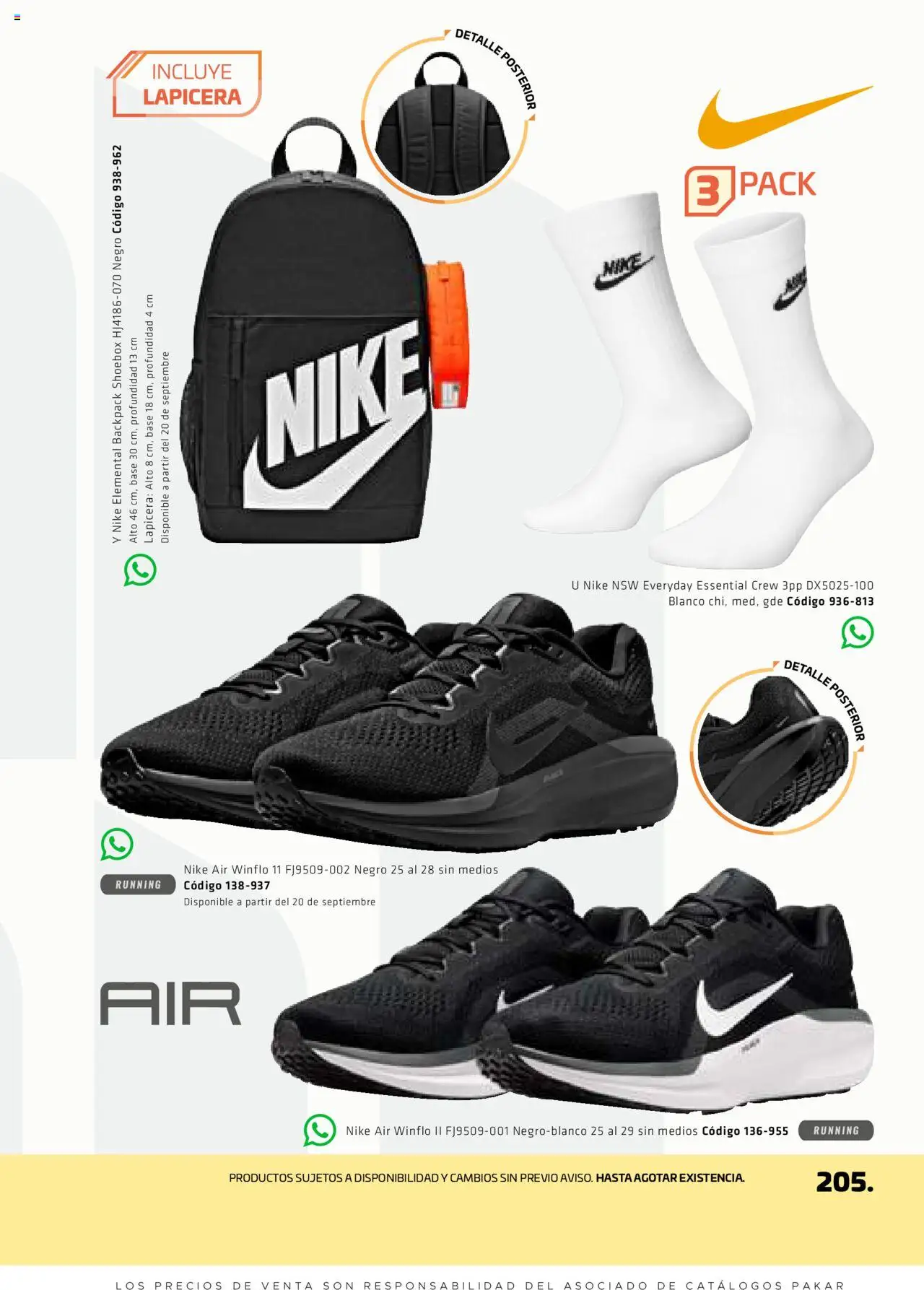 Nuevas ofertas de SC Pakar válidas en toda la República Mexicana desde el 29.08.2025. ¡Encuentra las mejores ofertas en SC Pakar - Catálogo Otoño Men Tomo 1! | Página: 205