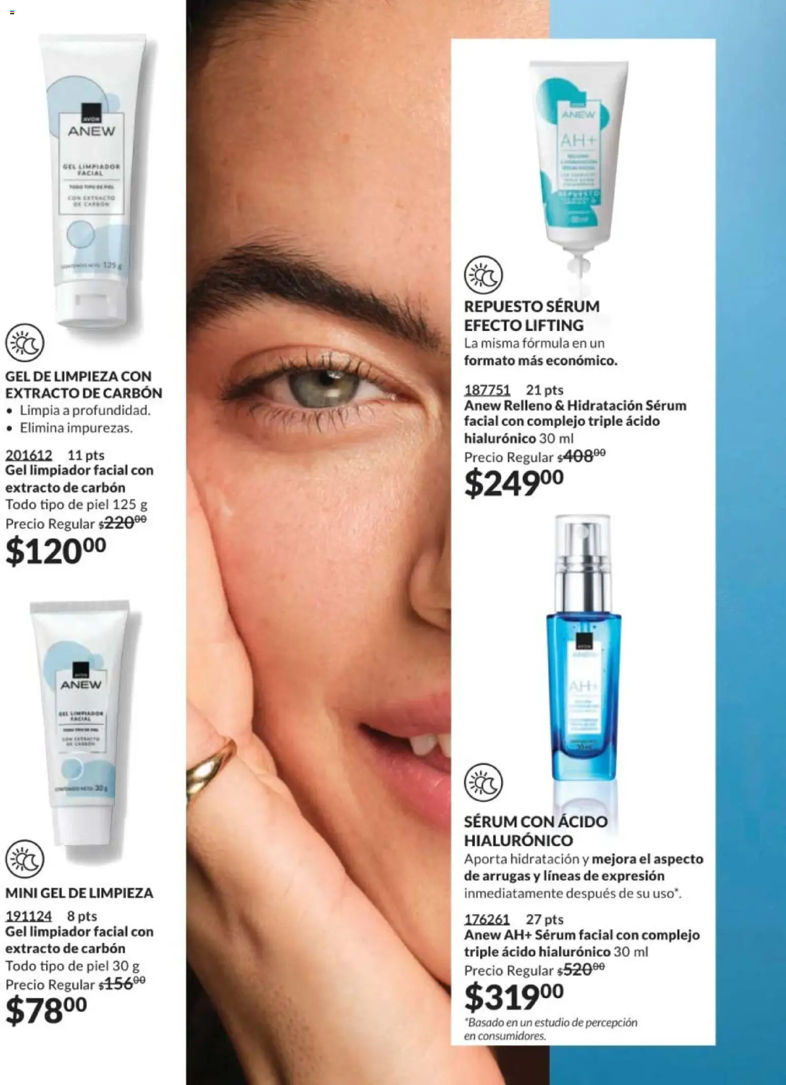 Nuevas ofertas de AVON válidas en toda la República Mexicana desde el 28.11.2025. ¡Encuentra las mejores ofertas en AVON campaña 18 2025! | Página: 142 | Productos: Serum, Limpiador, Limpiador facial