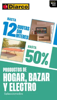 Vista previa Diarco - Ofertas Hogar, Bazar Y Electro válido desde el 03.11.2025