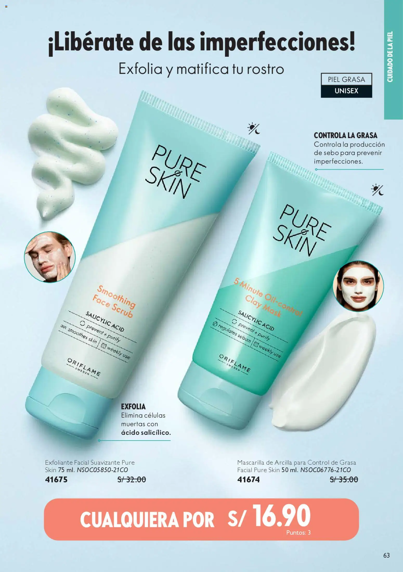 Catálogo Oriflame válido desde 18.04.2026 | Página: 63 | Productos: Exfoliante