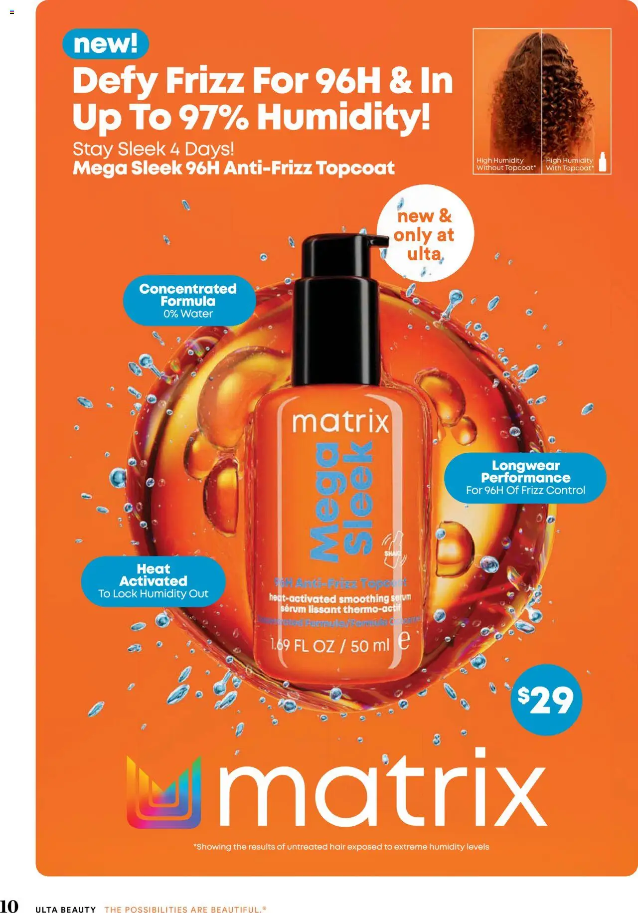 Ulta Beauty Weekly Ad - valid from 03.08.2025 | Page: 10 | Products: Water