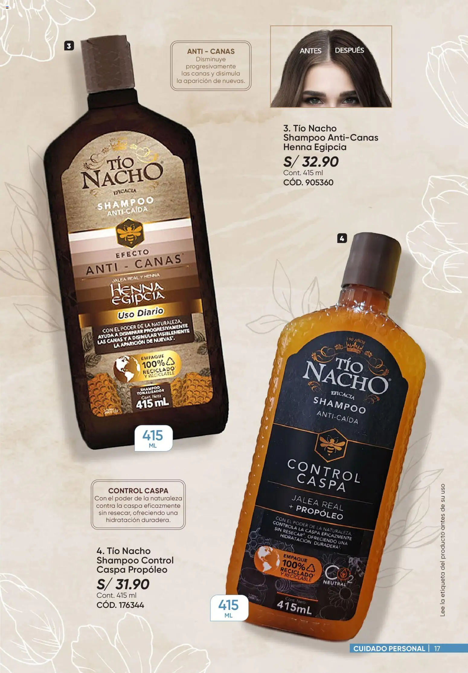 Catálogo Azzorti válido desde 24.11.2025 | Página: 17 | Productos: Shampoo, Empaque