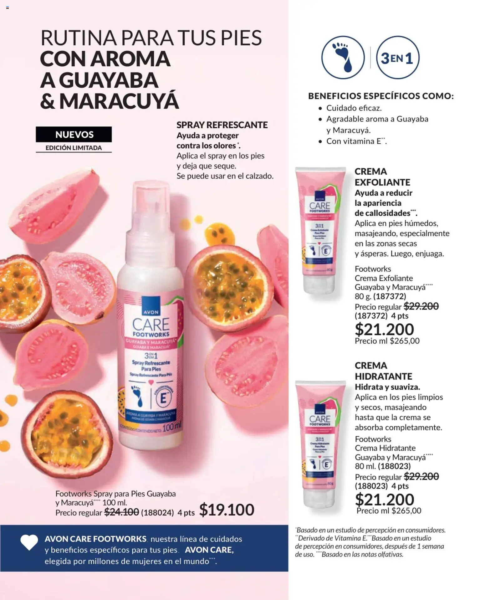 Avon revista - valida desde el 17.11.2025 | Página: 158 | Productos: Crema, Guayaba, Maracuyá