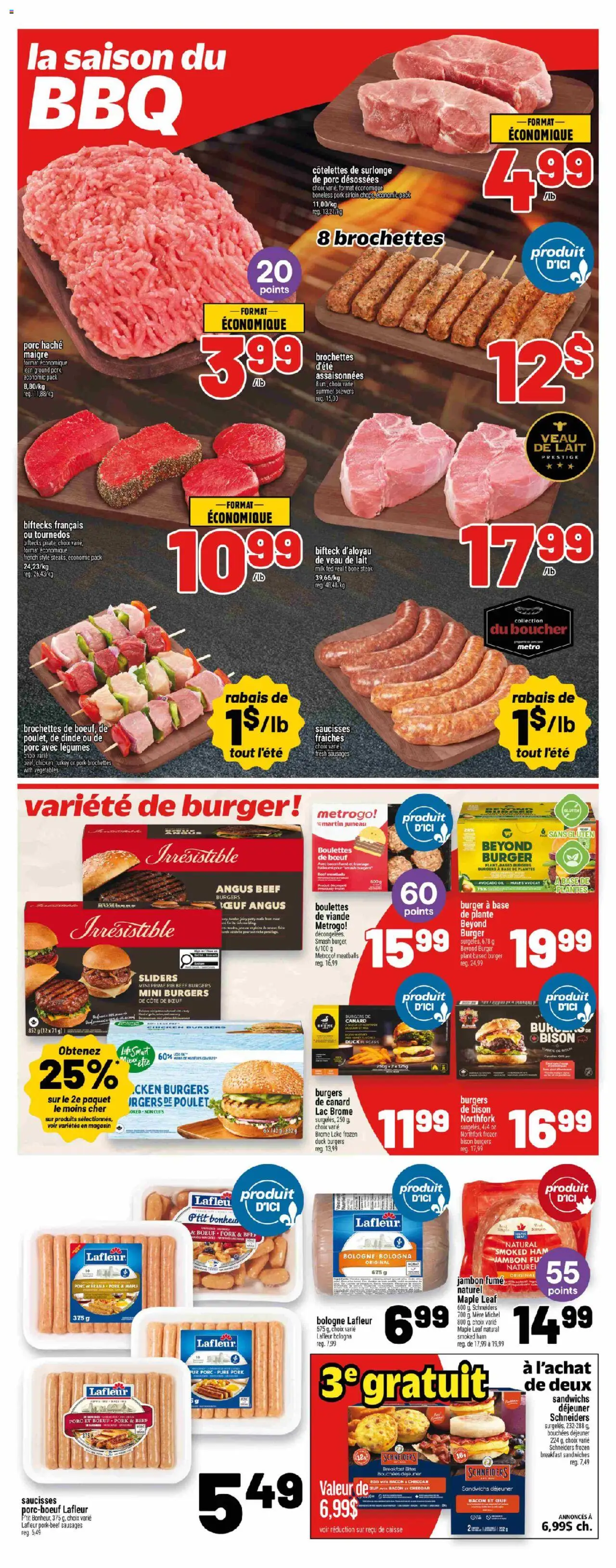 Metro flyer valid from 14.08.2025 | Page: 9 | Products: Turkey, Oil, Ham, Pork