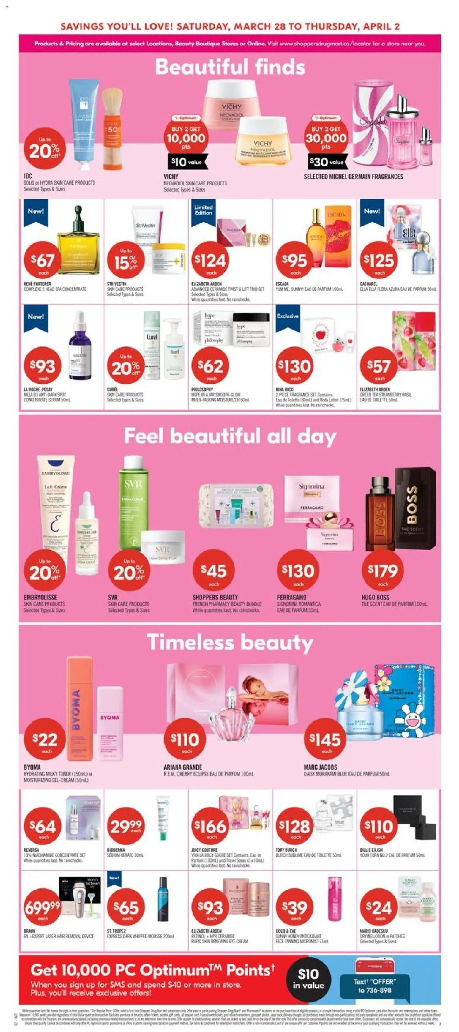 Shoppers flyer valid from 27.03.2026 | Page: 12 | Products: Tea, PC, Toilette, Shoes