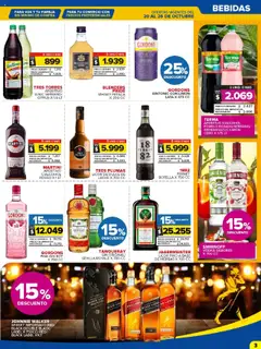 Vista previa Carrefour Maxi catálogo válido desde el 20.10.2025 | Página: 3 | Productos: Botella, Fernet, Limón, Pomelo